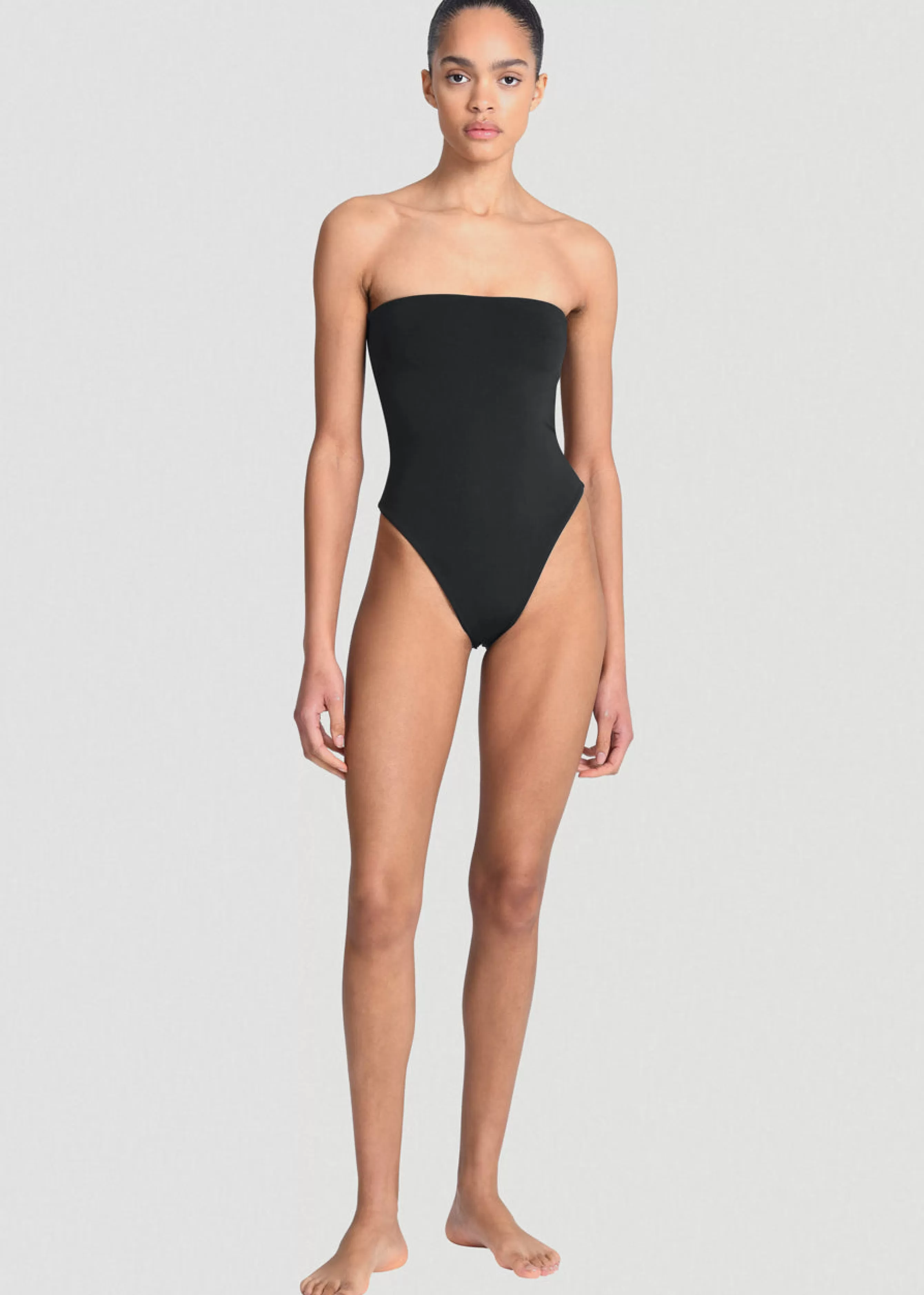 Women The Frankie Shop Aexae Bandeau One Piece Swimsuit