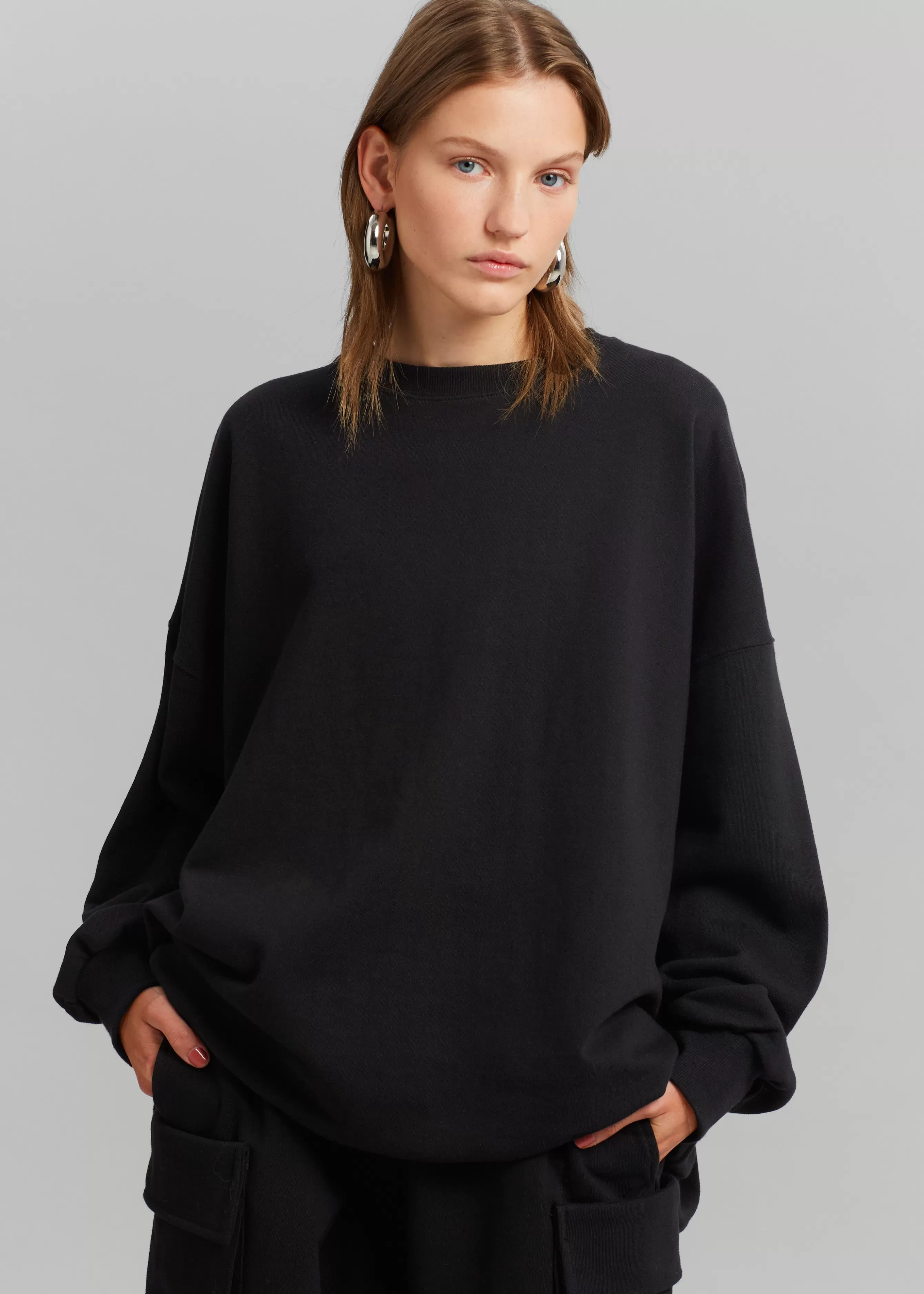 Women The Frankie Shop Aliz Open Back Sweatshirt