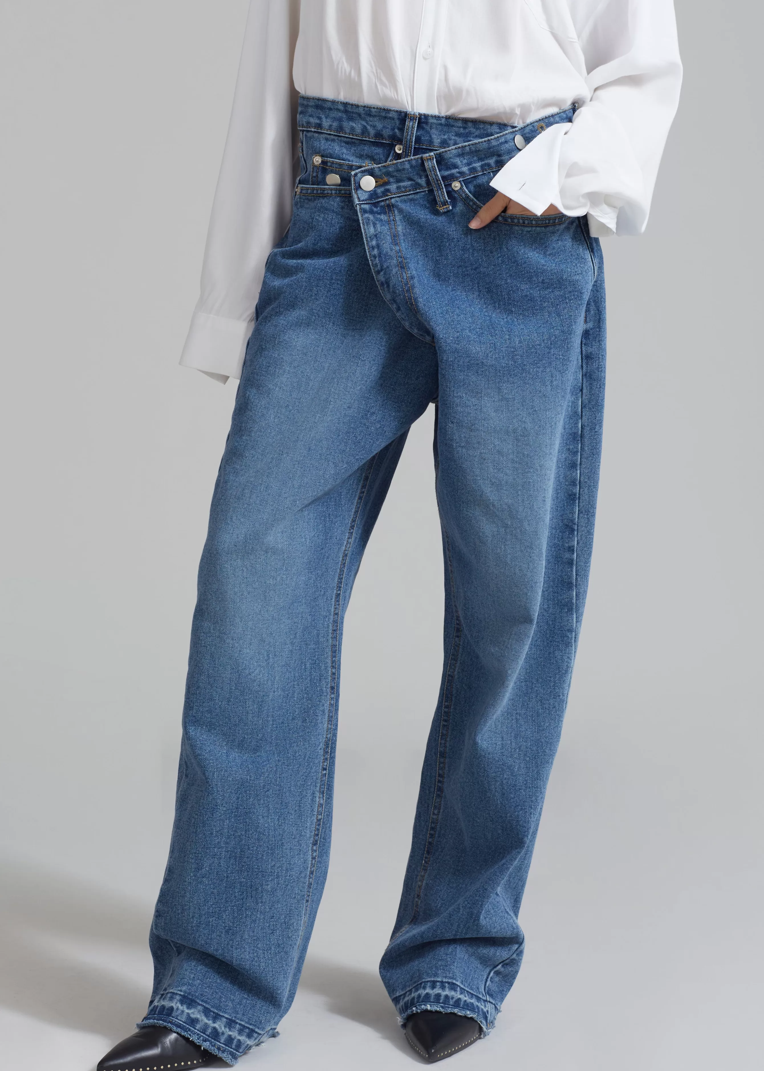 Women The Frankie Shop Andrea Denim Pants