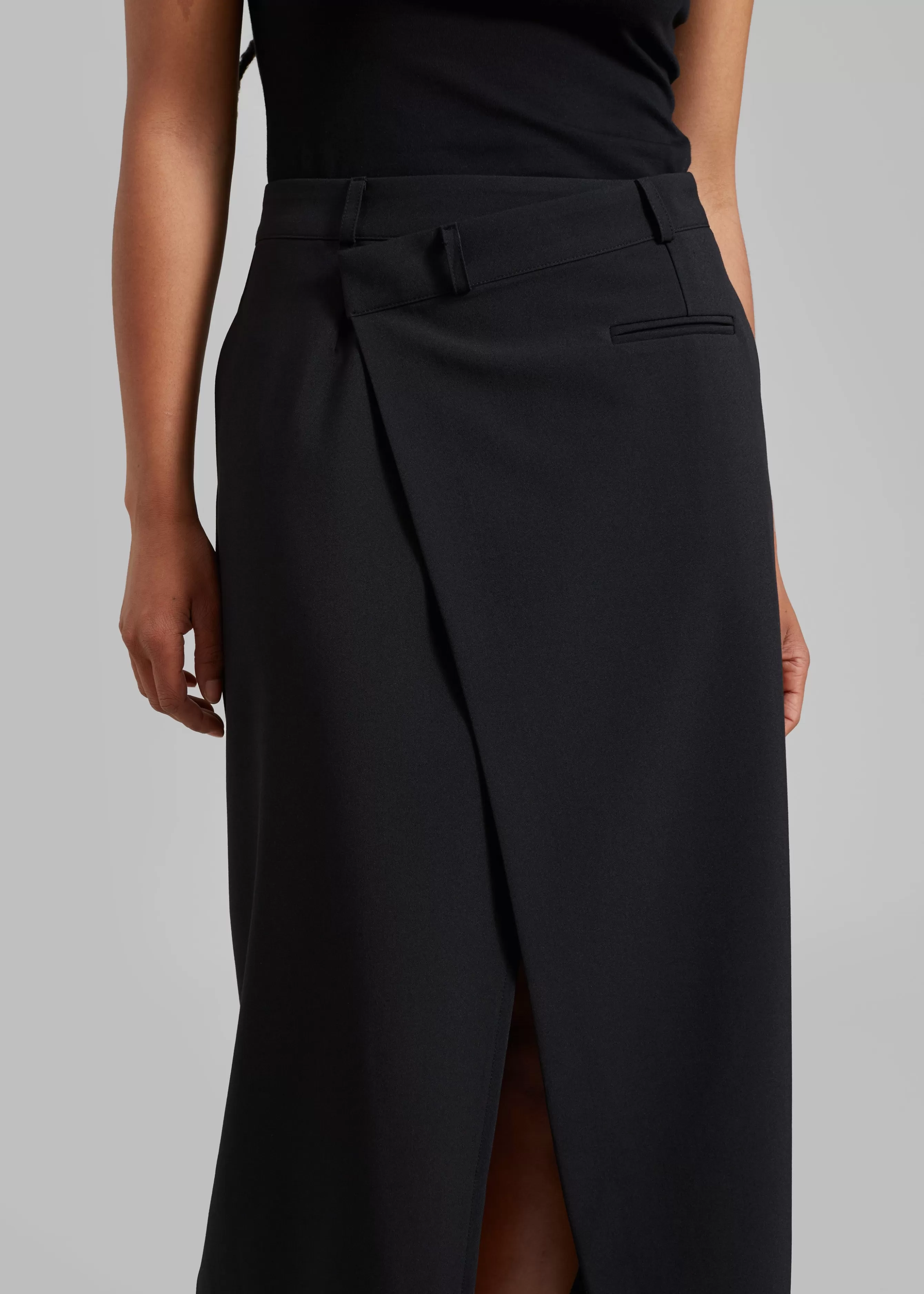 Women The Frankie Shop Annabel Asymmetric Midi Skirt