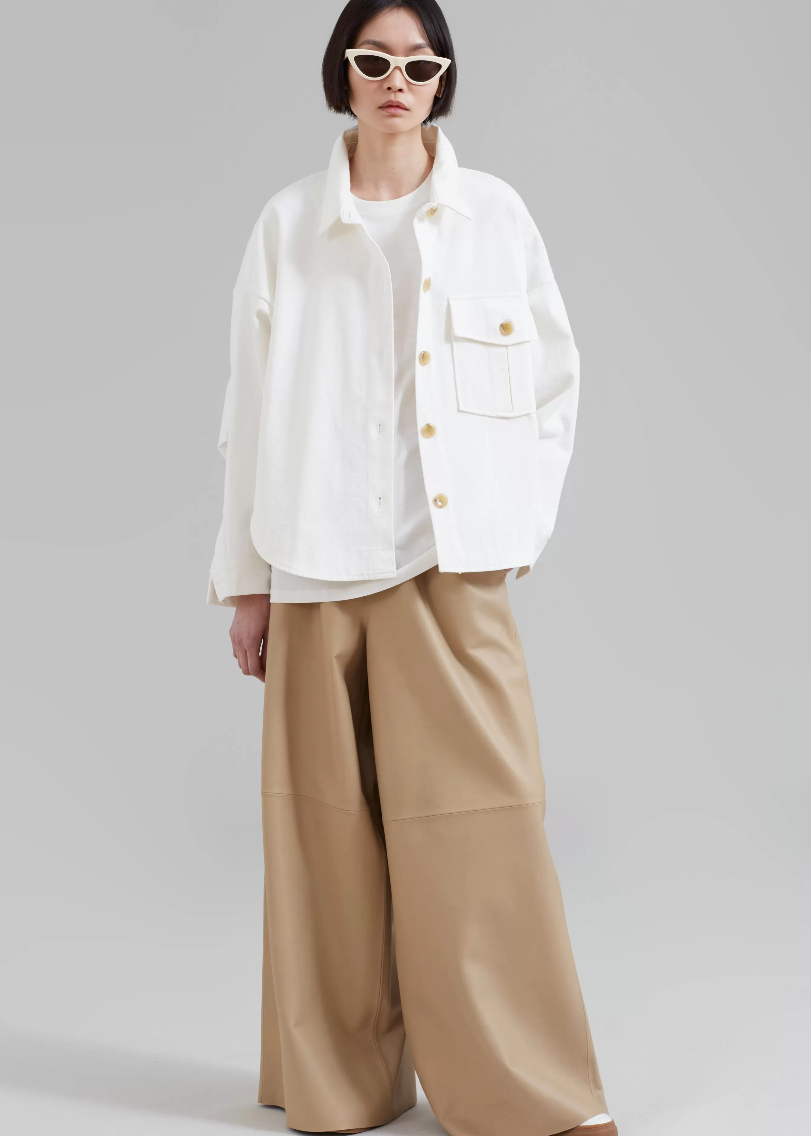 Women The Frankie Shop Arden Overshirt