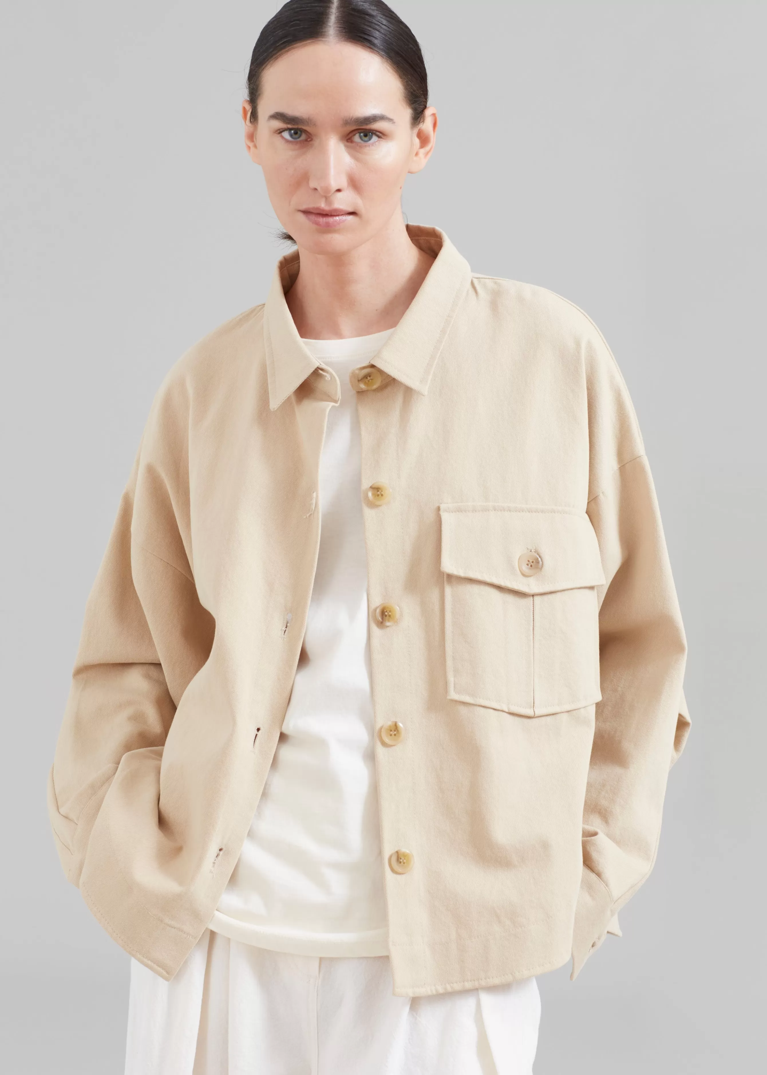 Women The Frankie Shop Arden Overshirt