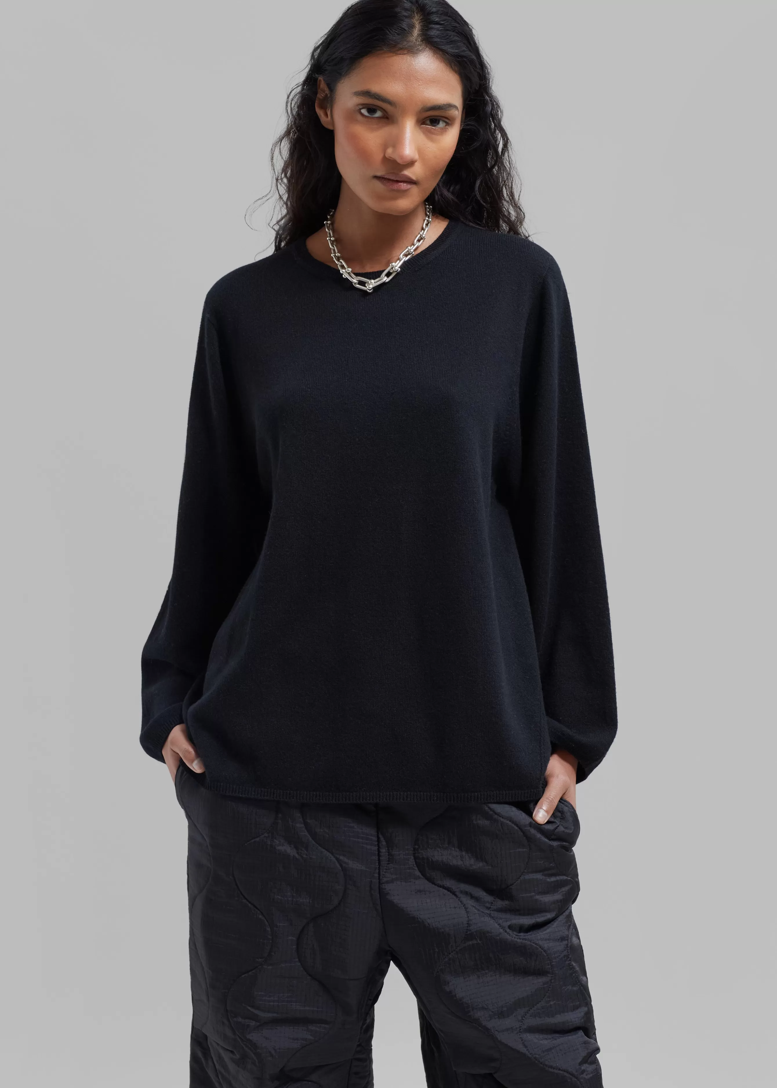 Women The Frankie Shop Bangor Roundneck Knit Top