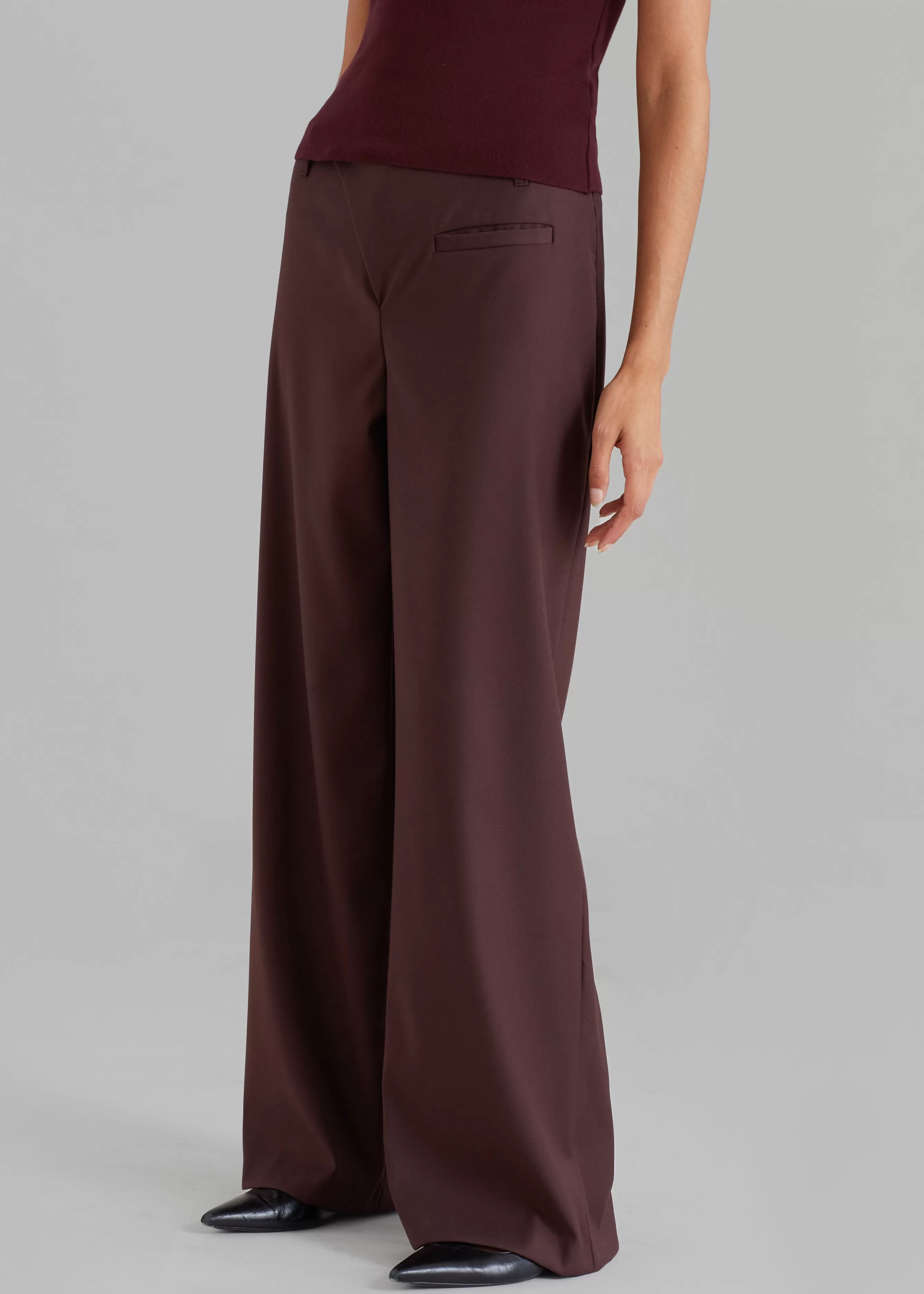 Women The Frankie Shop Brenna Wide Trousers