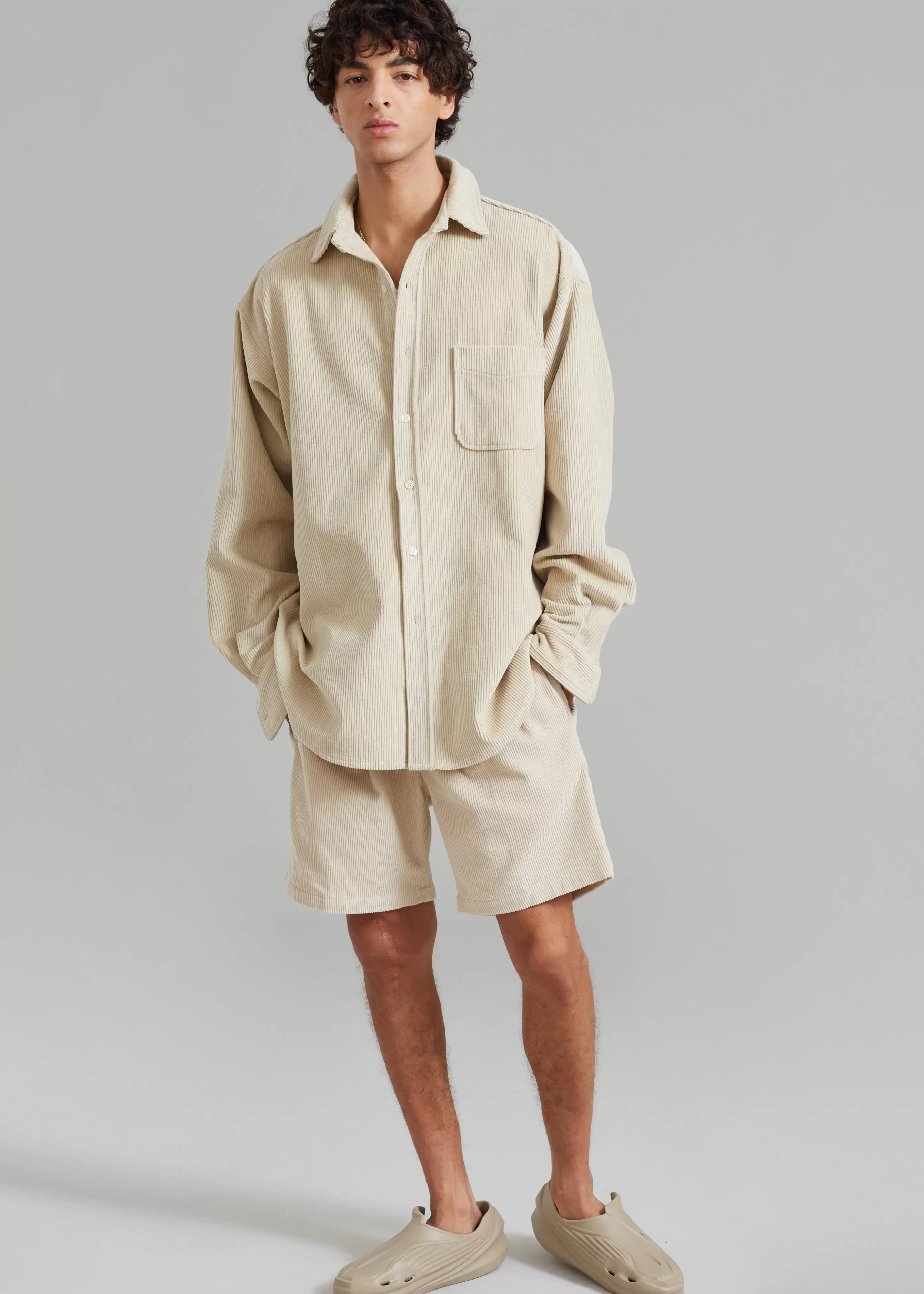 Men The Frankie Shop Camden Corduroy Shorts