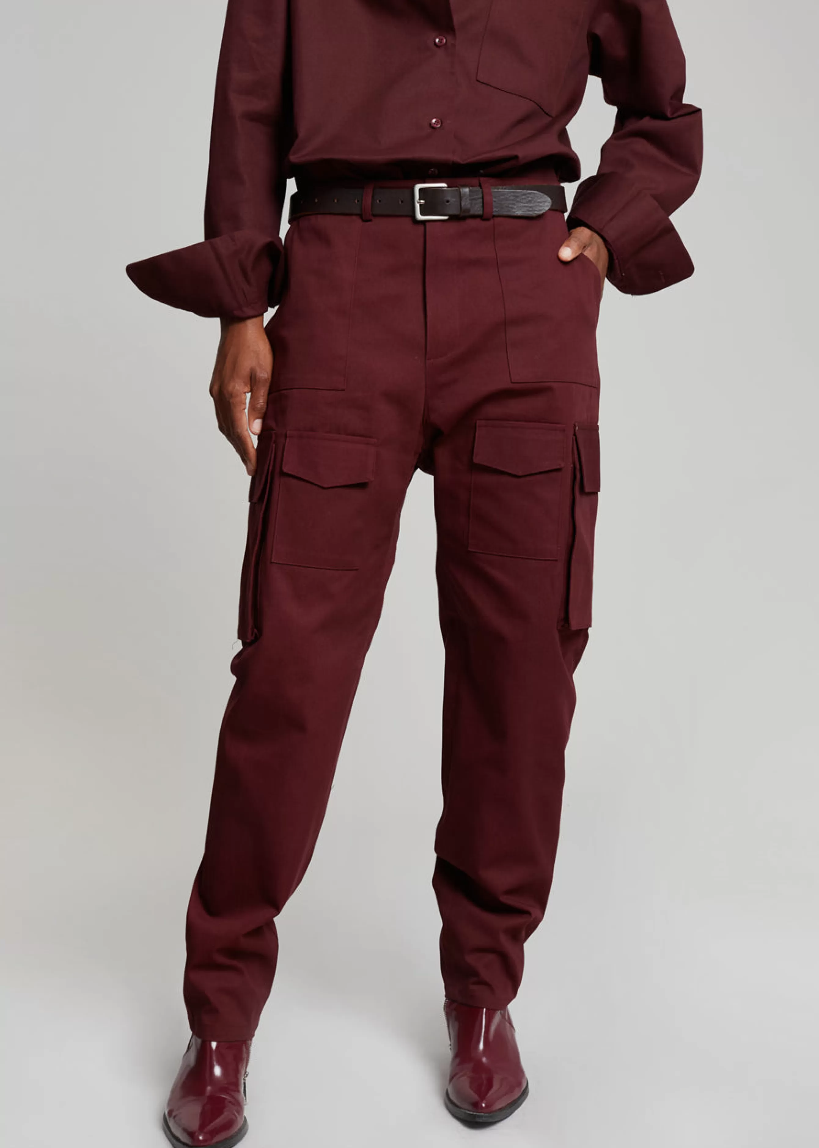 Women The Frankie Shop Carrie Twill Cargo Pants