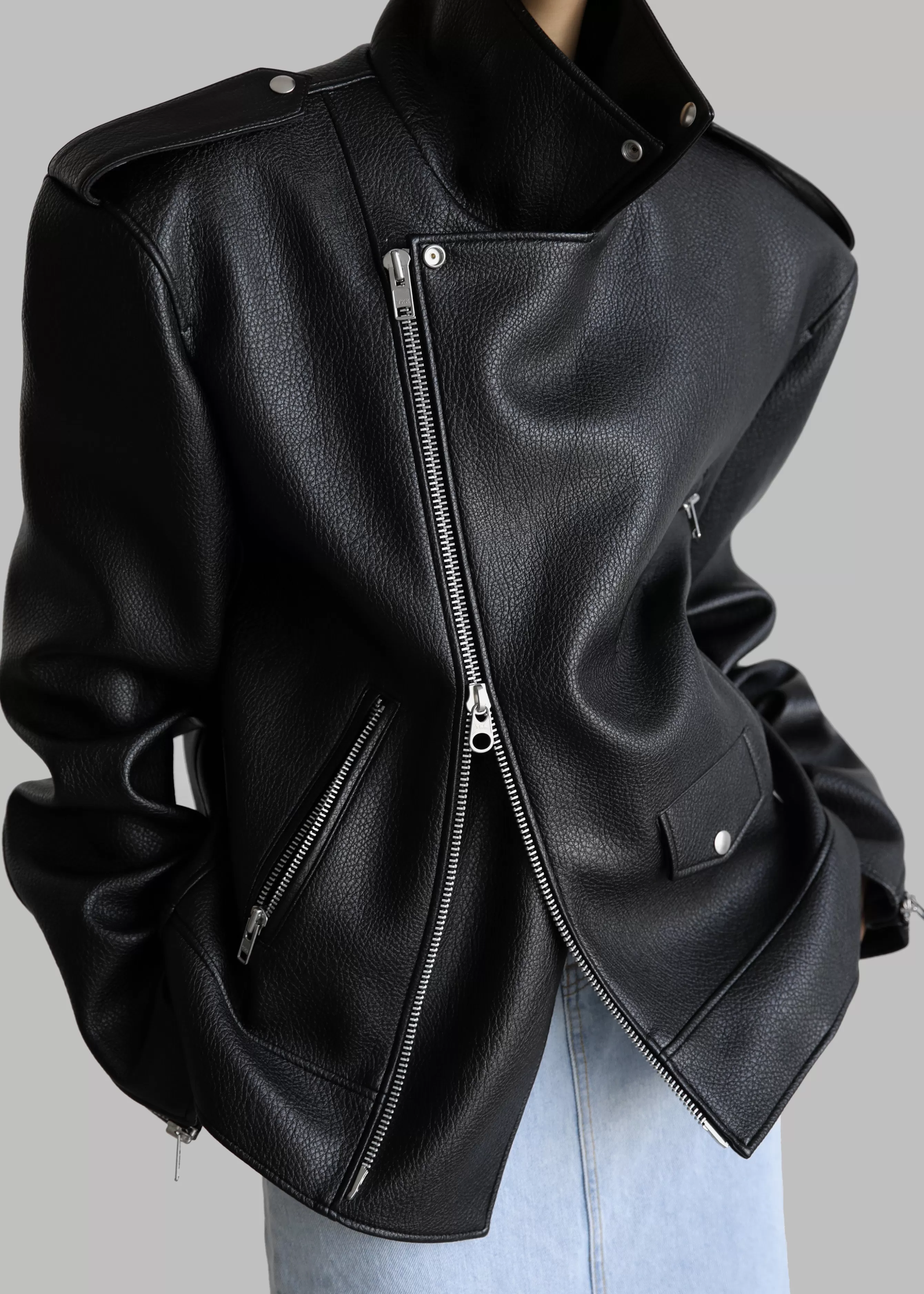 Women The Frankie Shop Chicago Oversized Perfecto Jacket