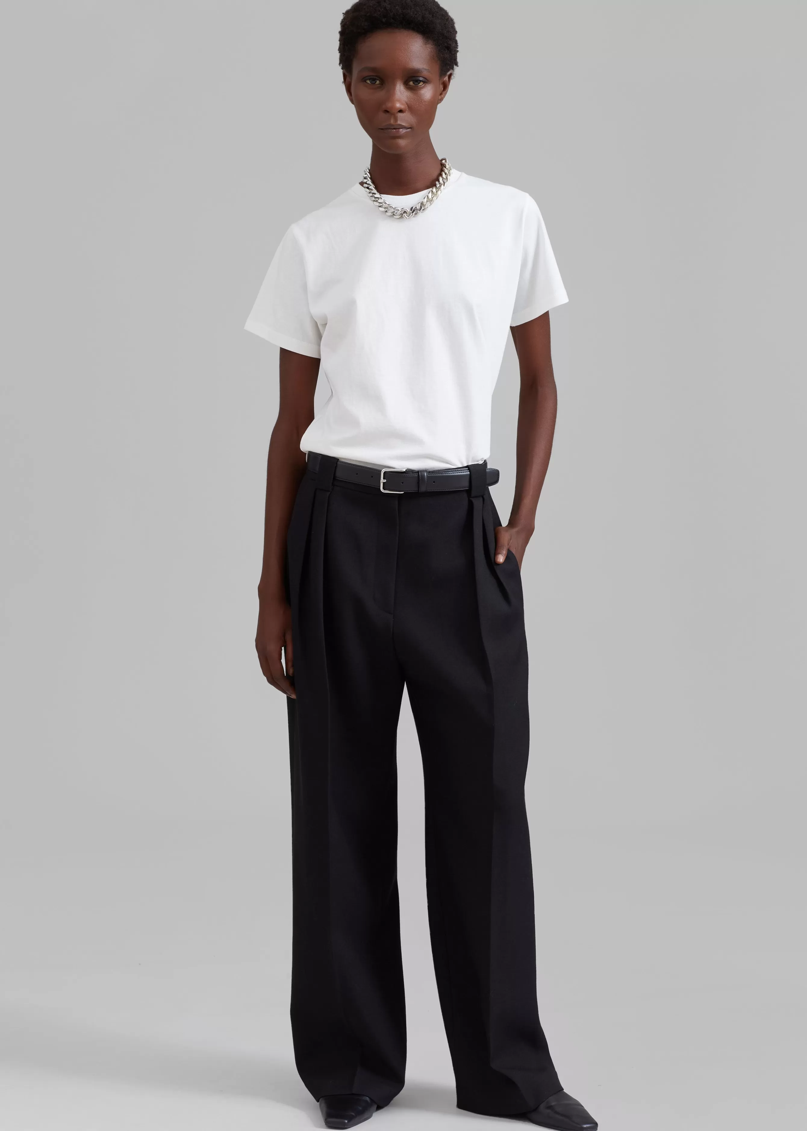 Women The Frankie Shop Cian Pintuck Trousers