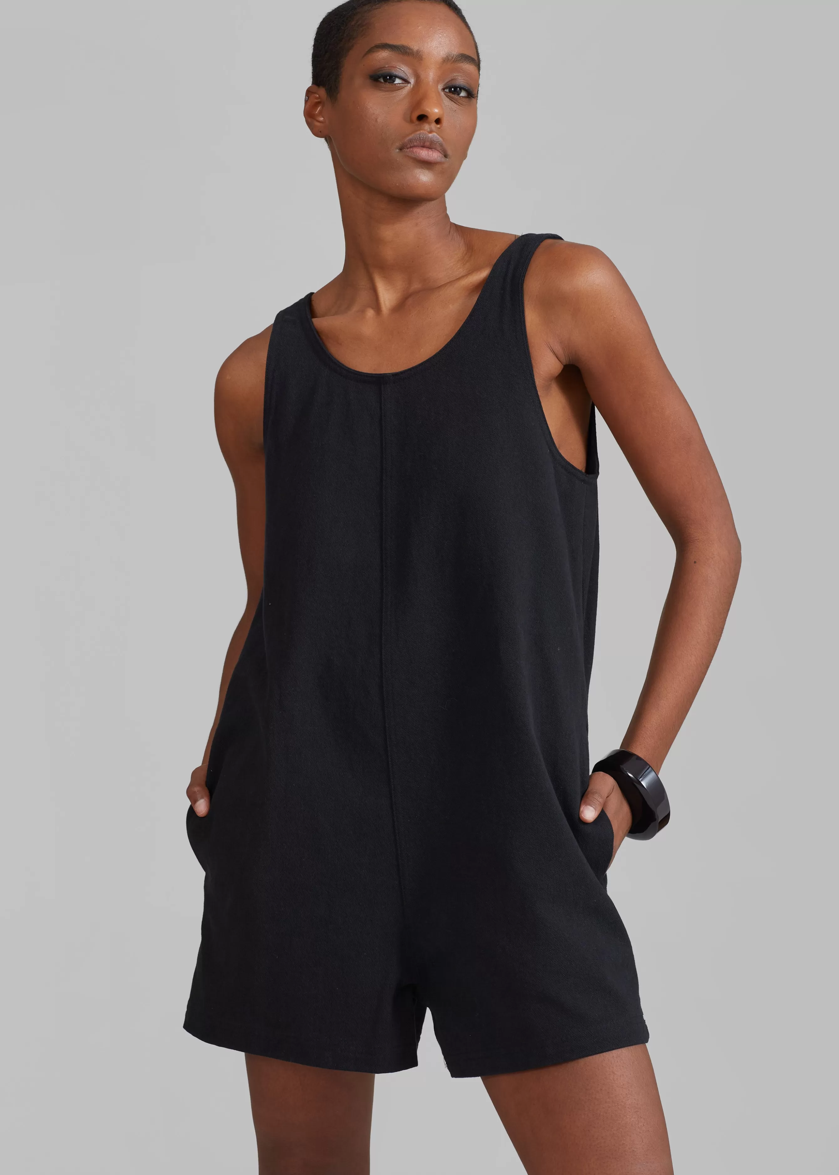 Women The Frankie Shop Claris Twill Romper