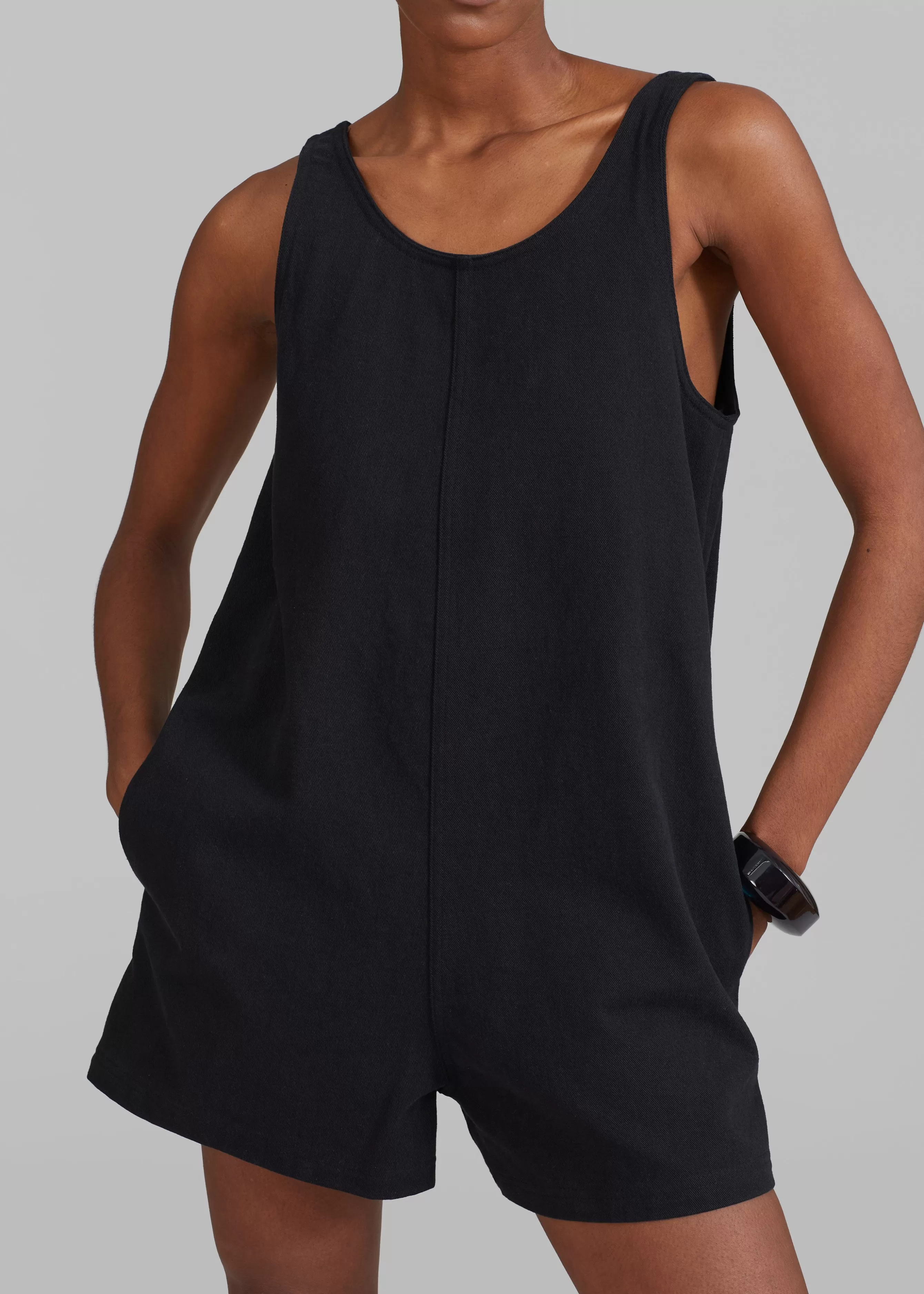 Women The Frankie Shop Claris Twill Romper