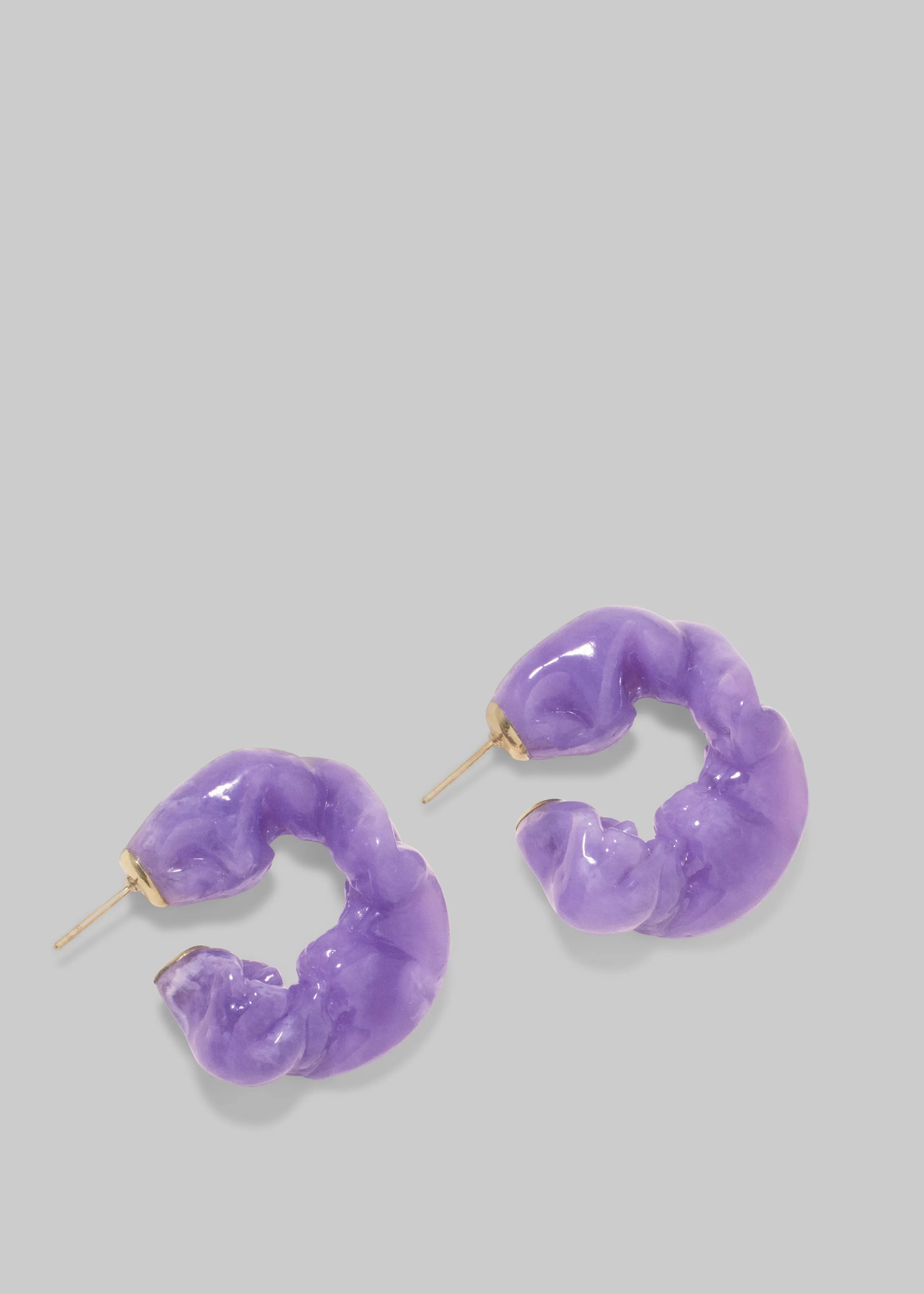 Women The Frankie Shop Completedworks Ruffle Bio-Resin Earrings