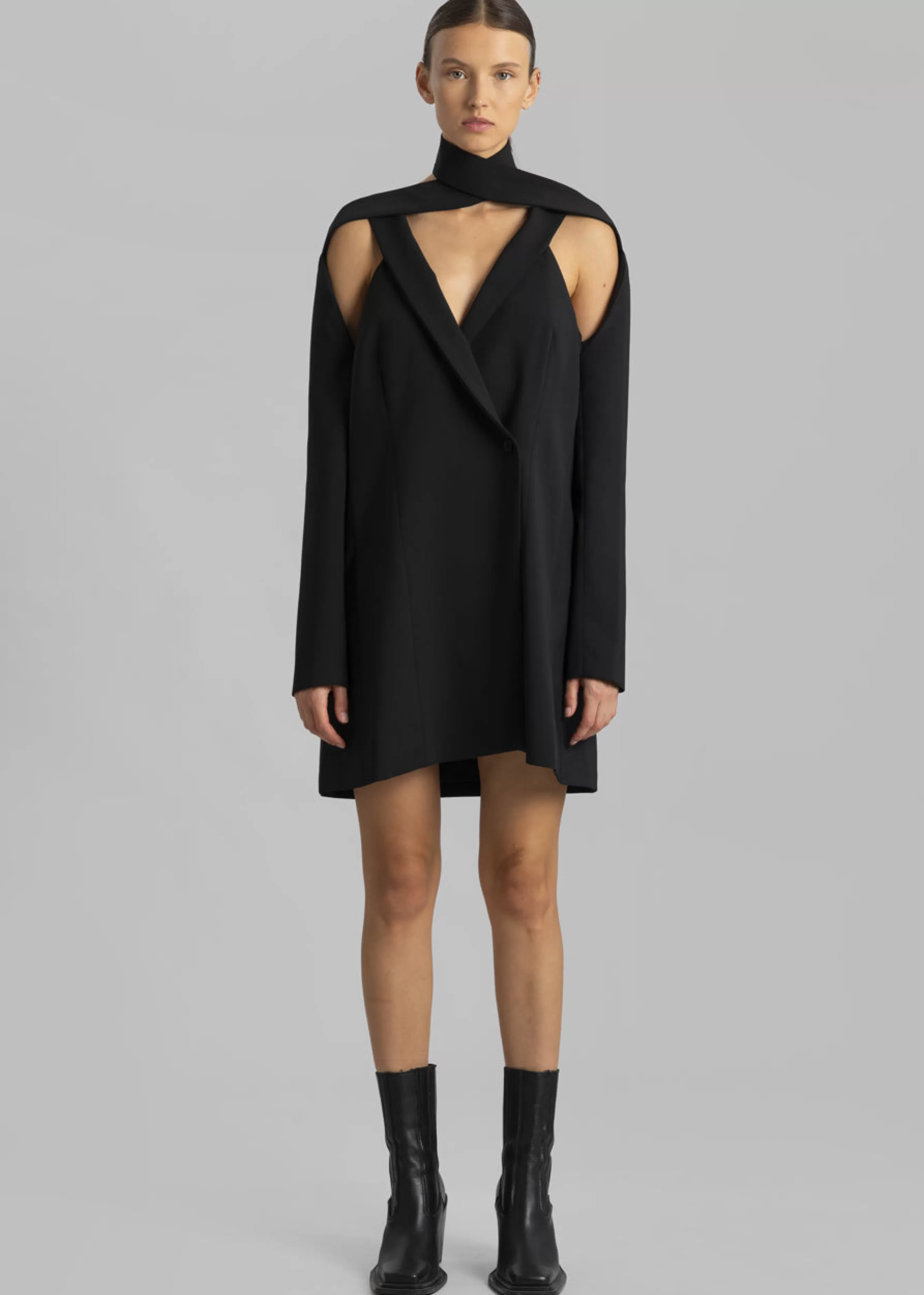 Women The Frankie Shop Coperni Cut-Out Tailored Dress