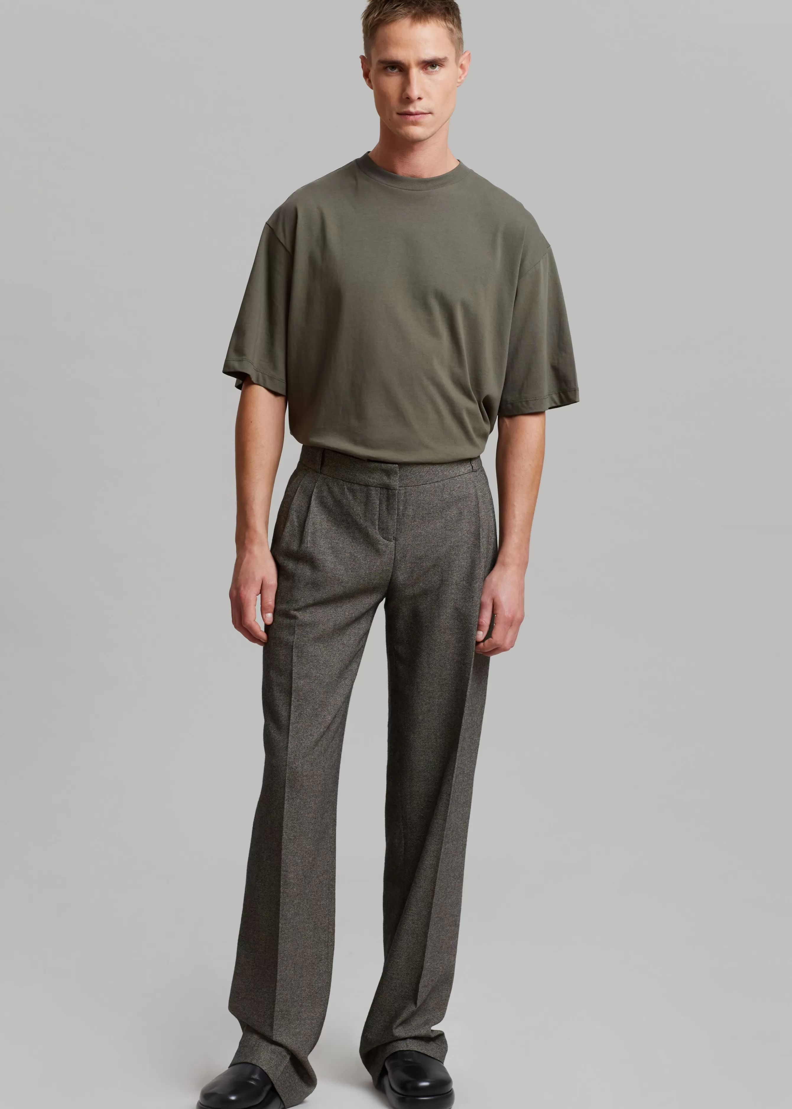 Men The Frankie Shop Coperni Low-Rise Loose Tailored Trousers