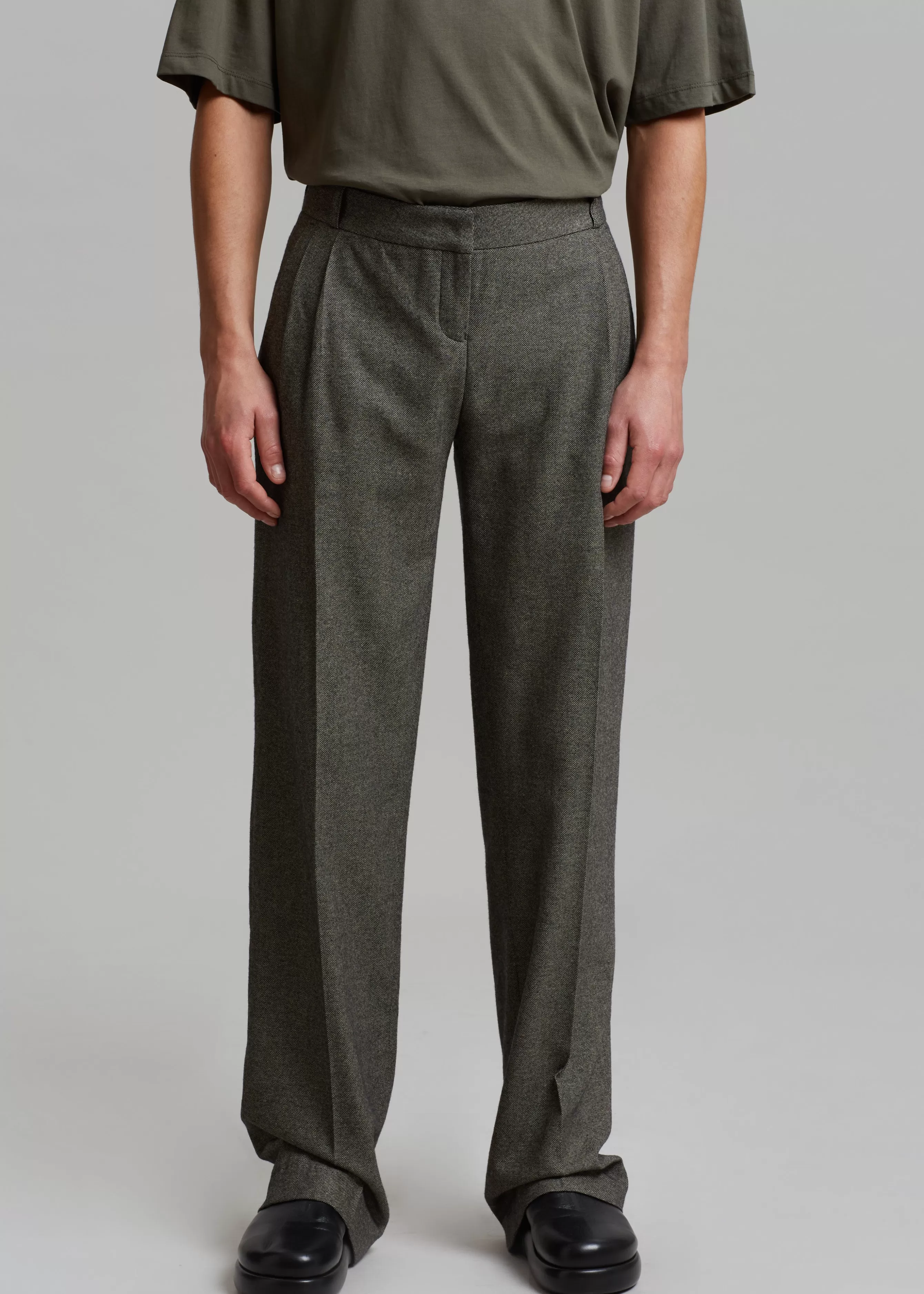 Men The Frankie Shop Coperni Low-Rise Loose Tailored Trousers