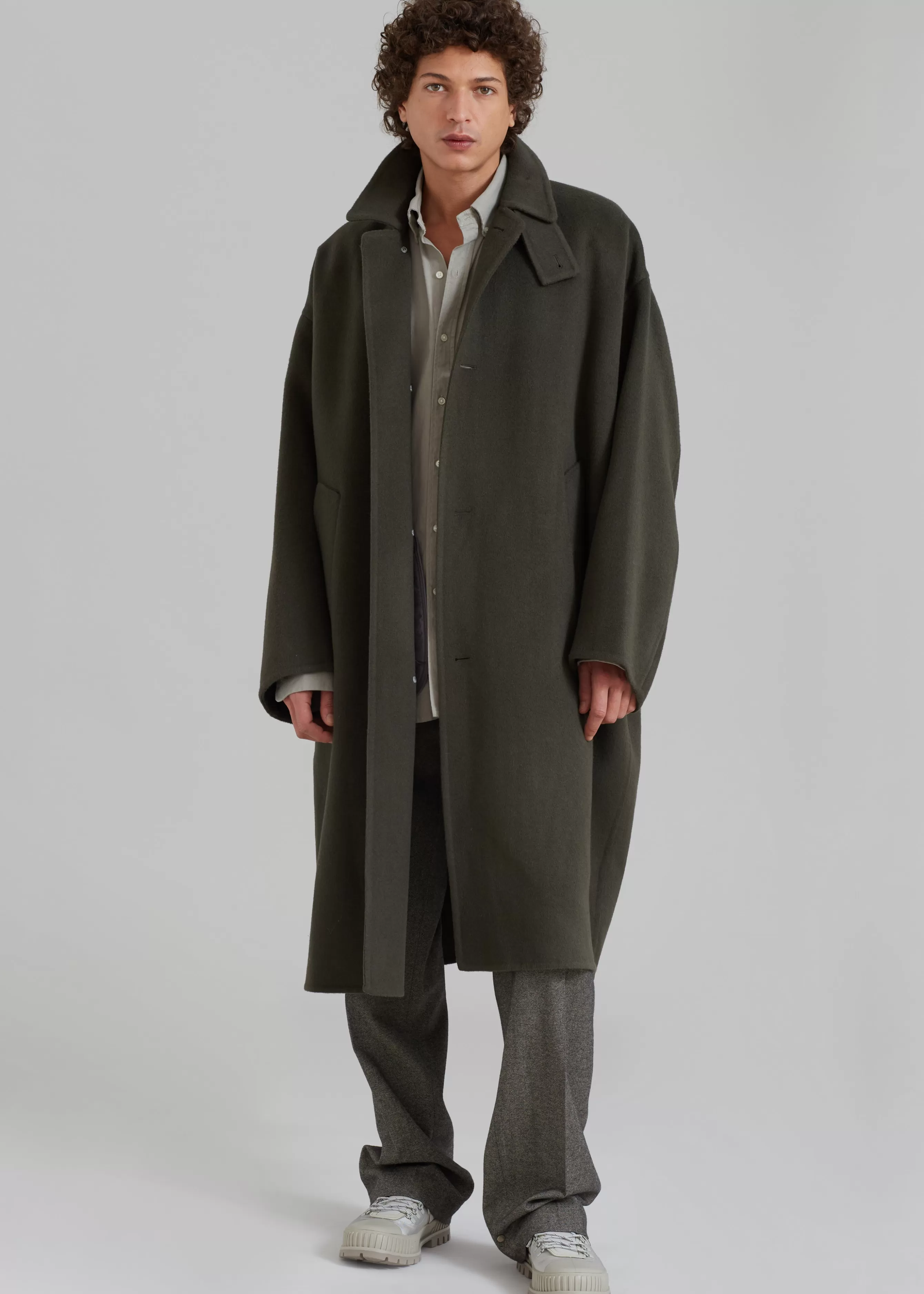 Men The Frankie Shop Croft Oversized Coat