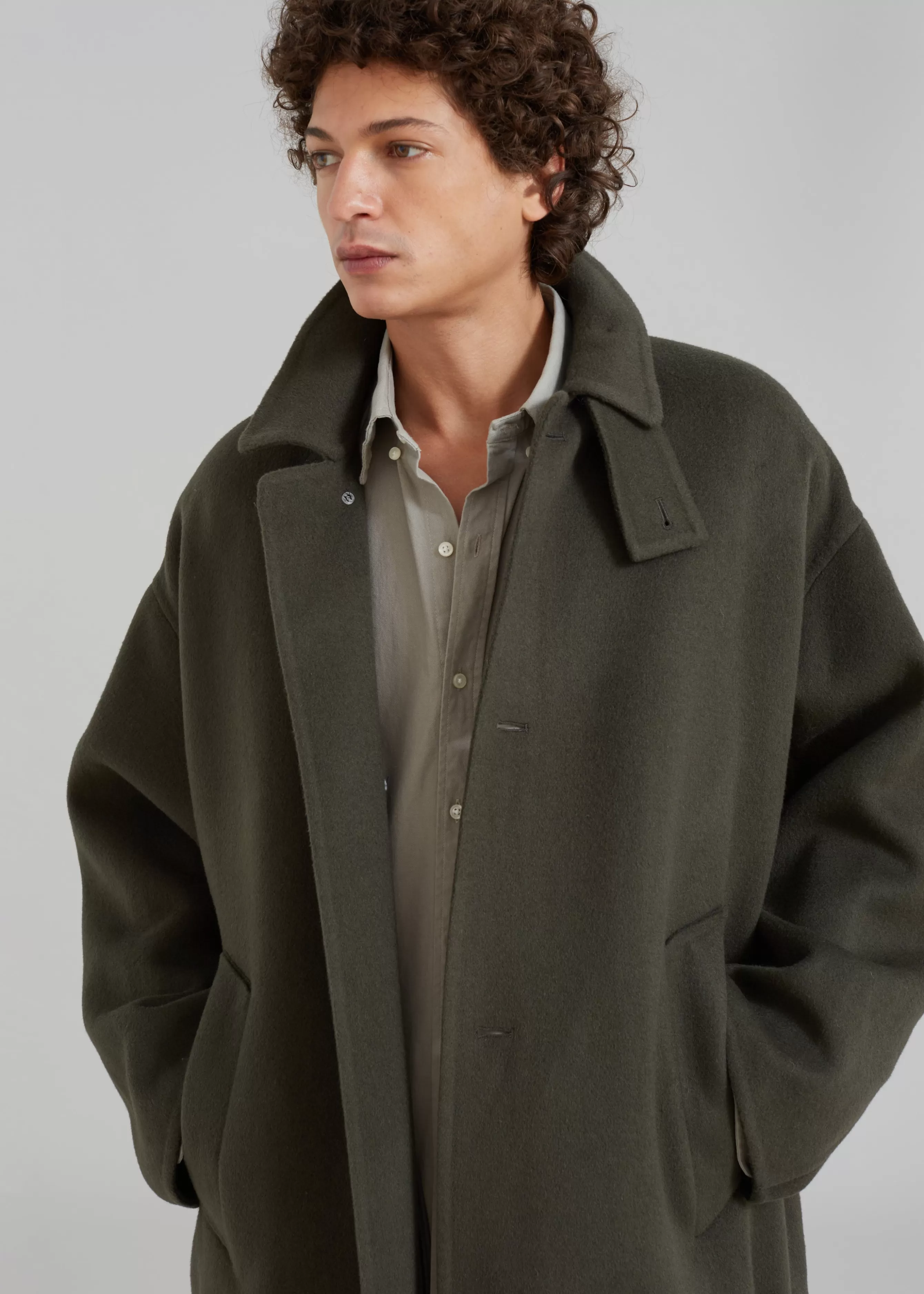 Men The Frankie Shop Croft Oversized Coat