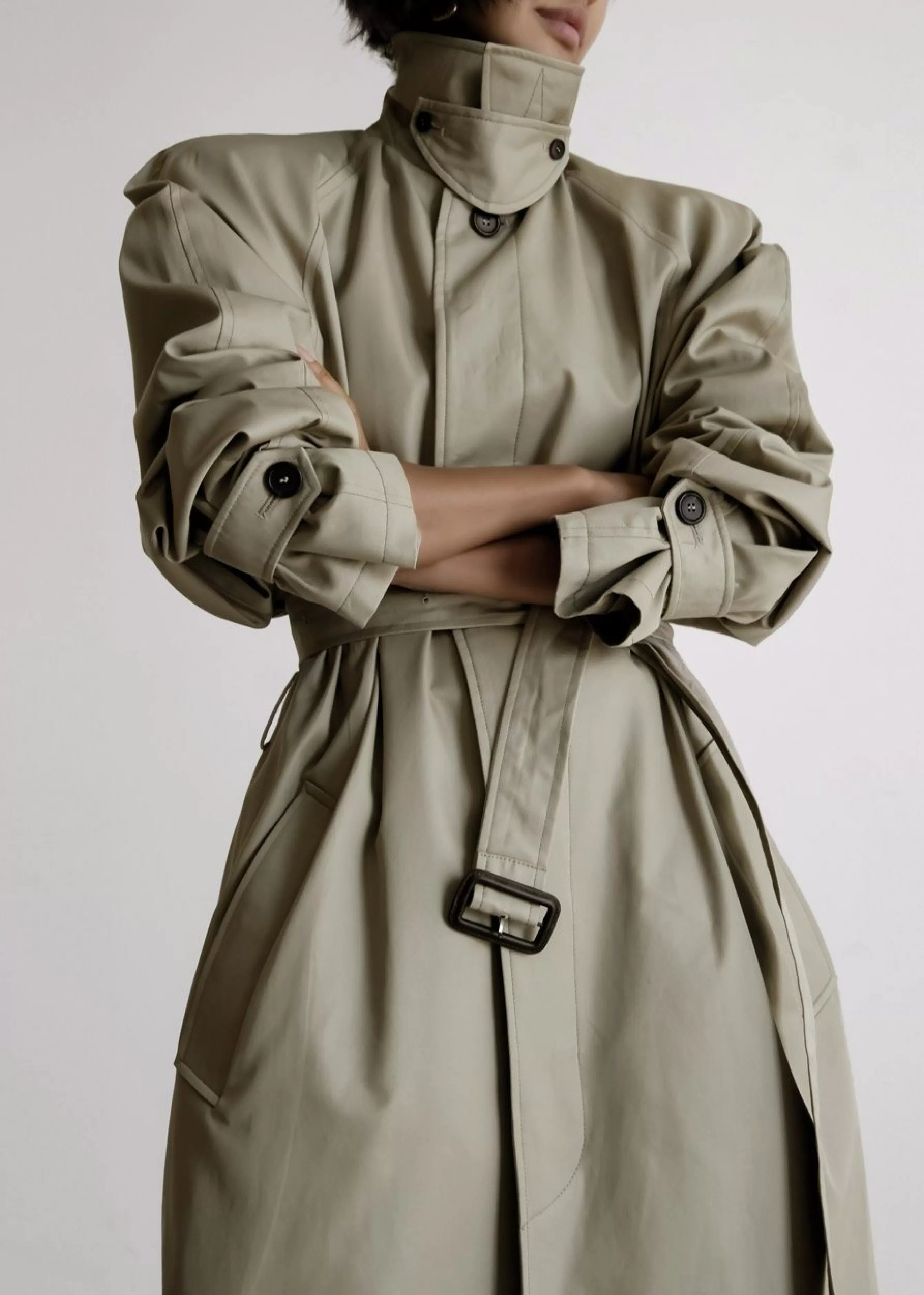 Women The Frankie Shop Decima Trench Coat