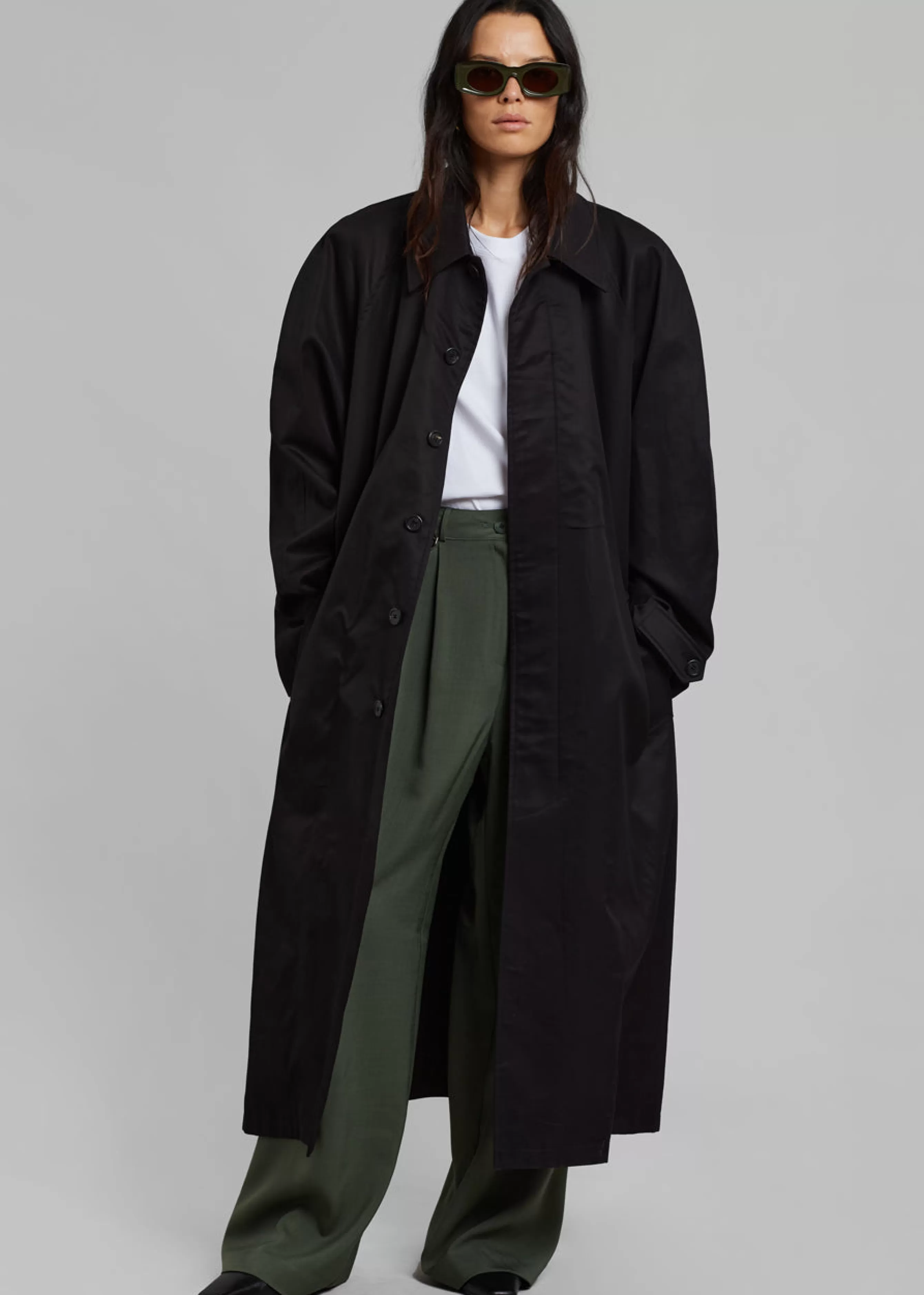 Women The Frankie Shop Decima Trench Coat