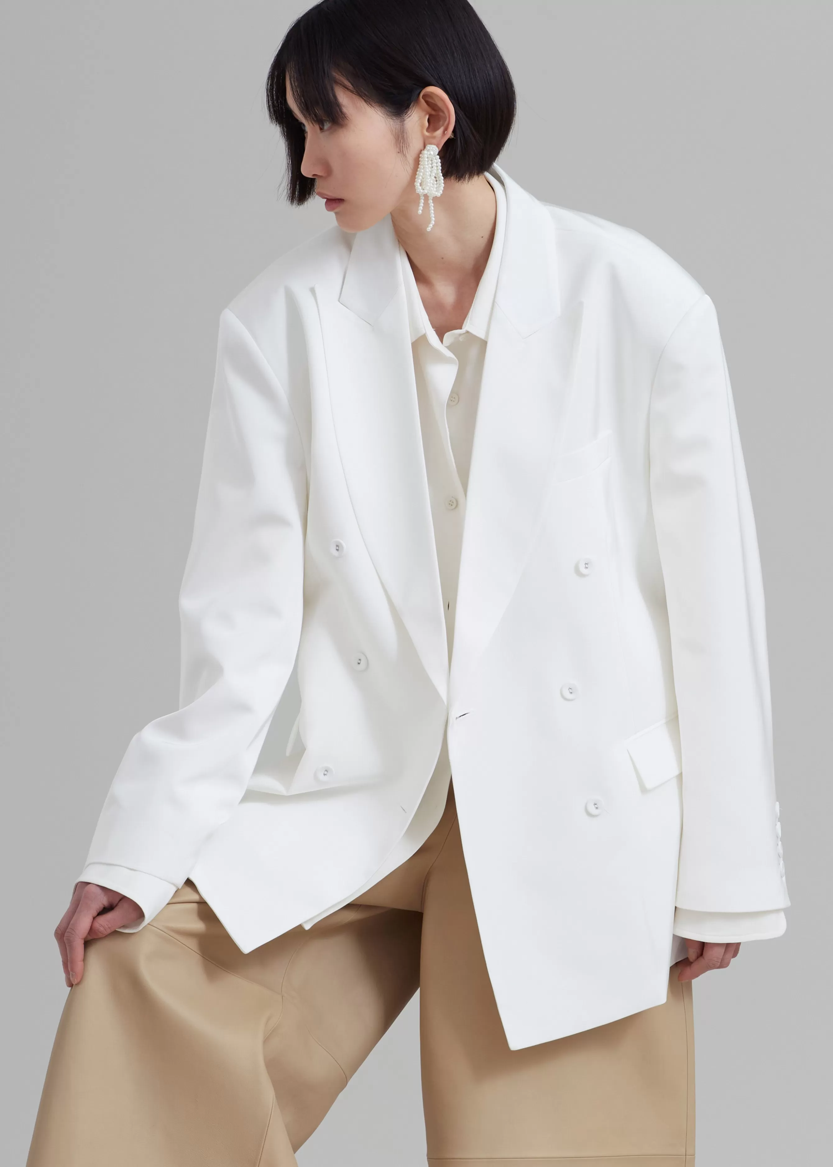 Women The Frankie Shop Demi Blazer