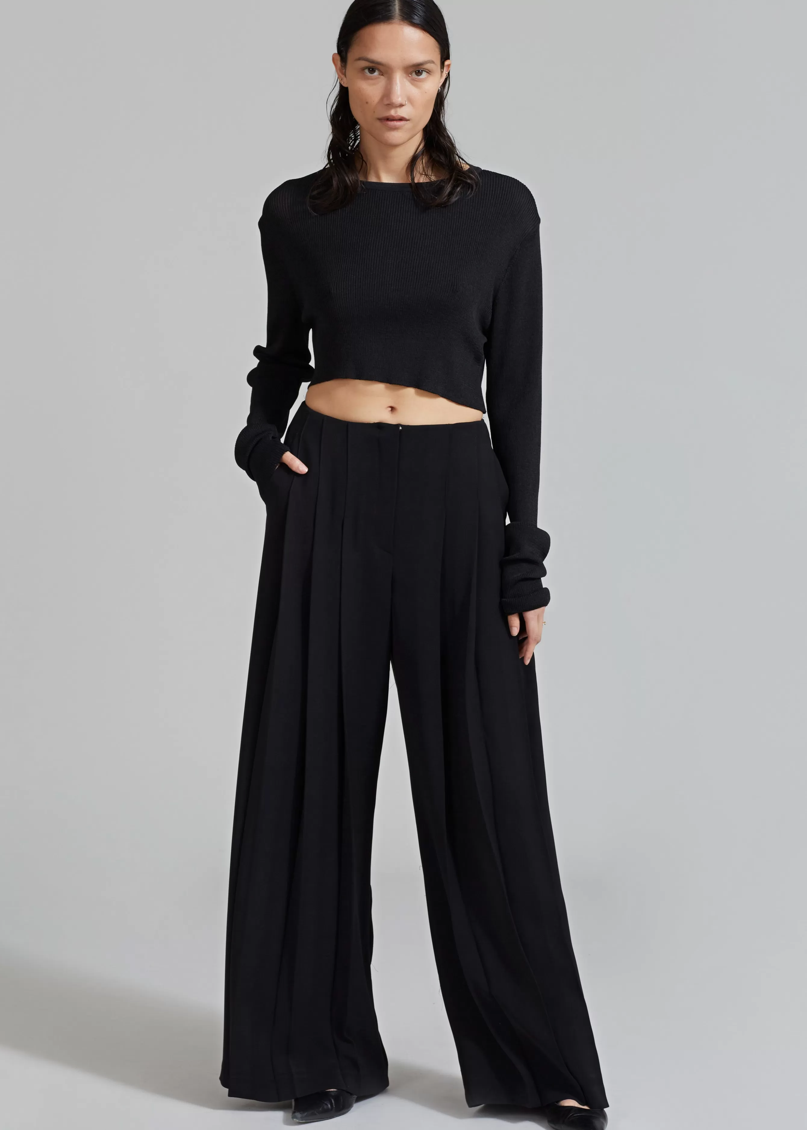 Women The Frankie Shop Dillon Pleated Pants