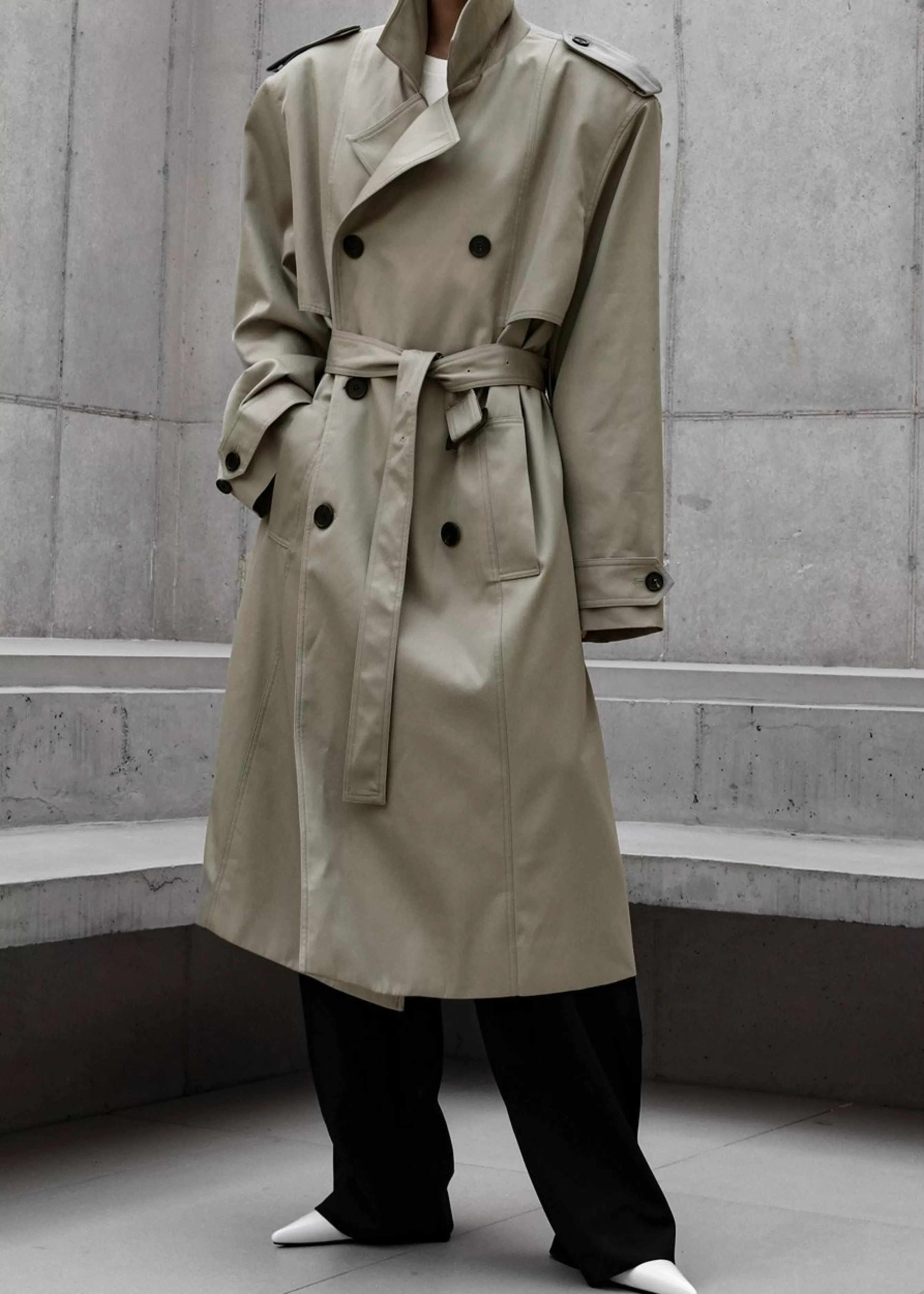 Women The Frankie Shop Eugene Trench Coat