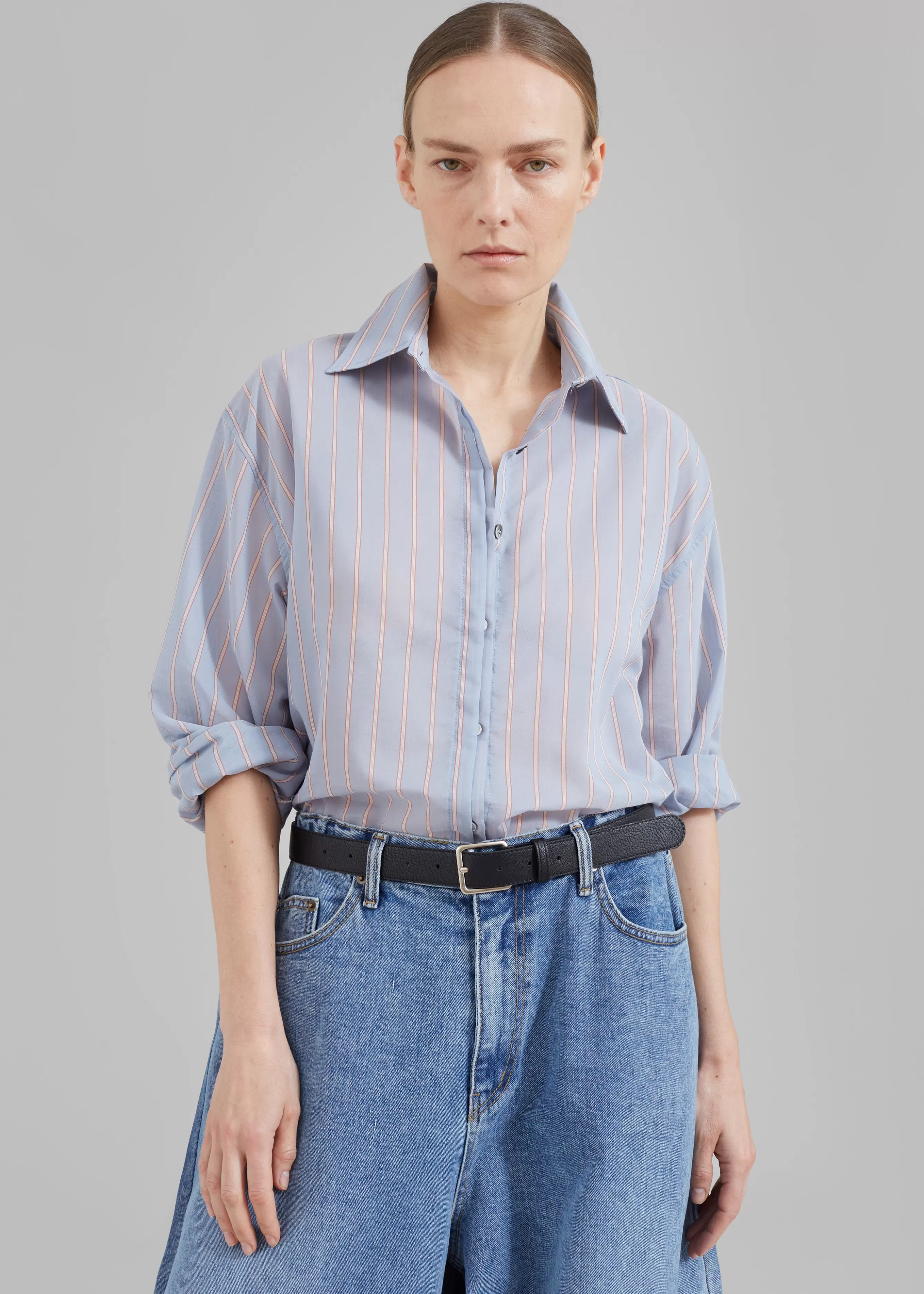 Women The Frankie Shop Florence Stripe Shirt