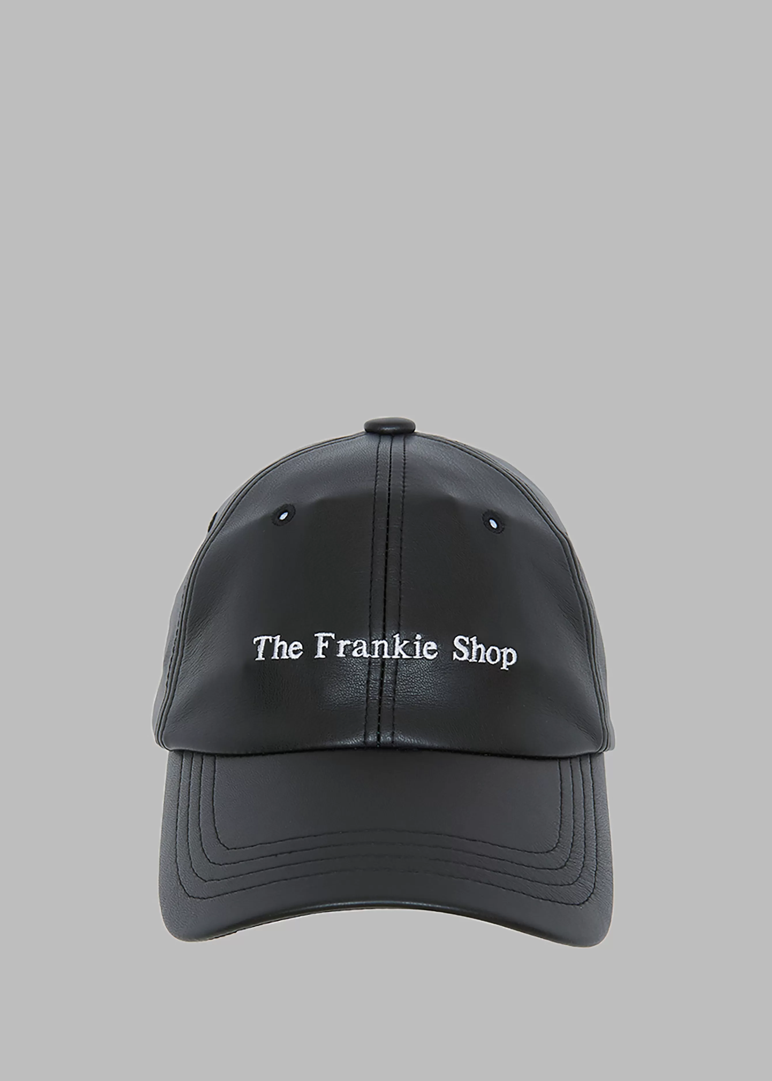 Women The Frankie Shop Frankie Faux Leather Baseball Cap