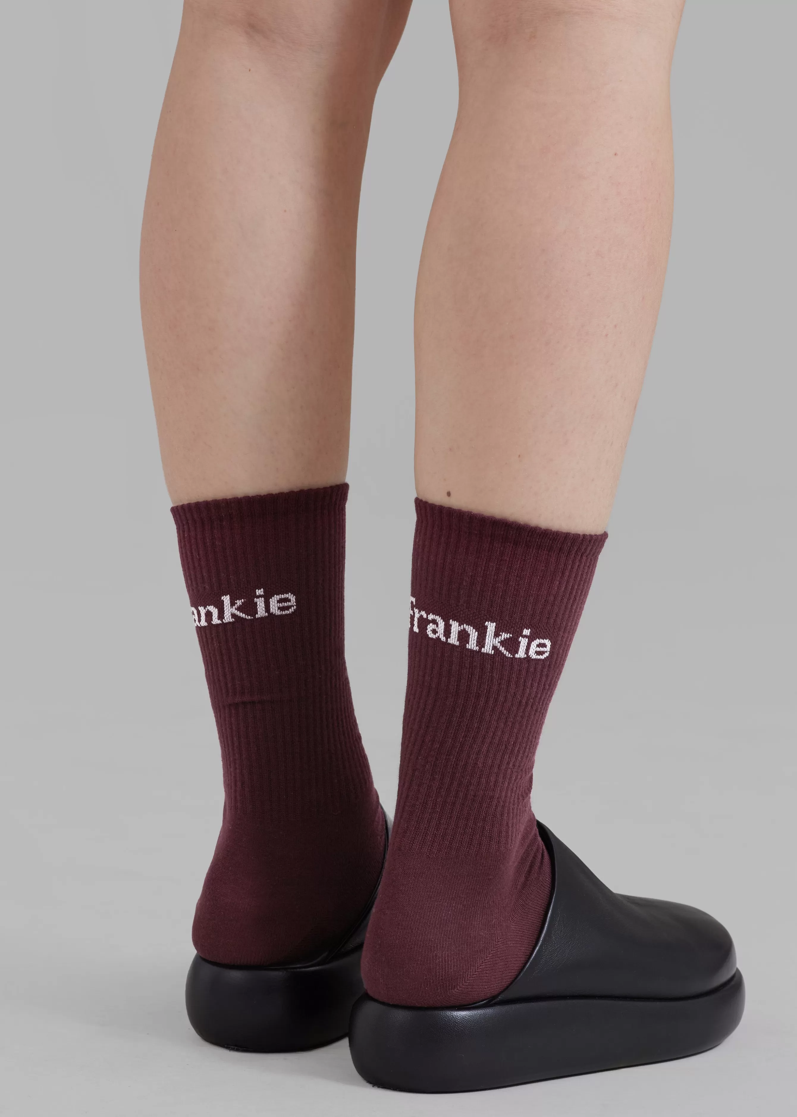 Men The Frankie Shop Frankie In English Ribbed Socks