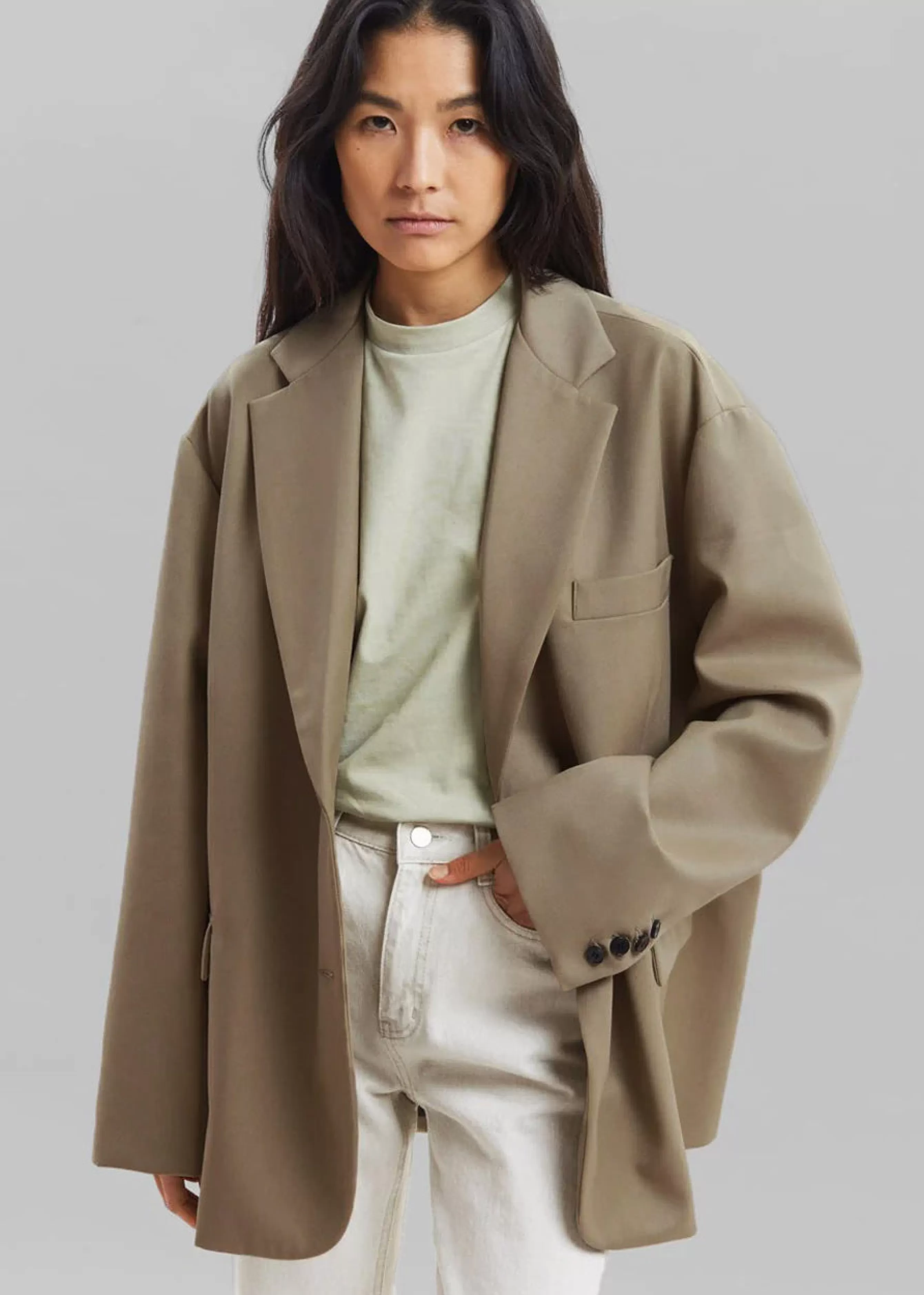 Women The Frankie Shop Frankie Oversized Boyfriend Blazer