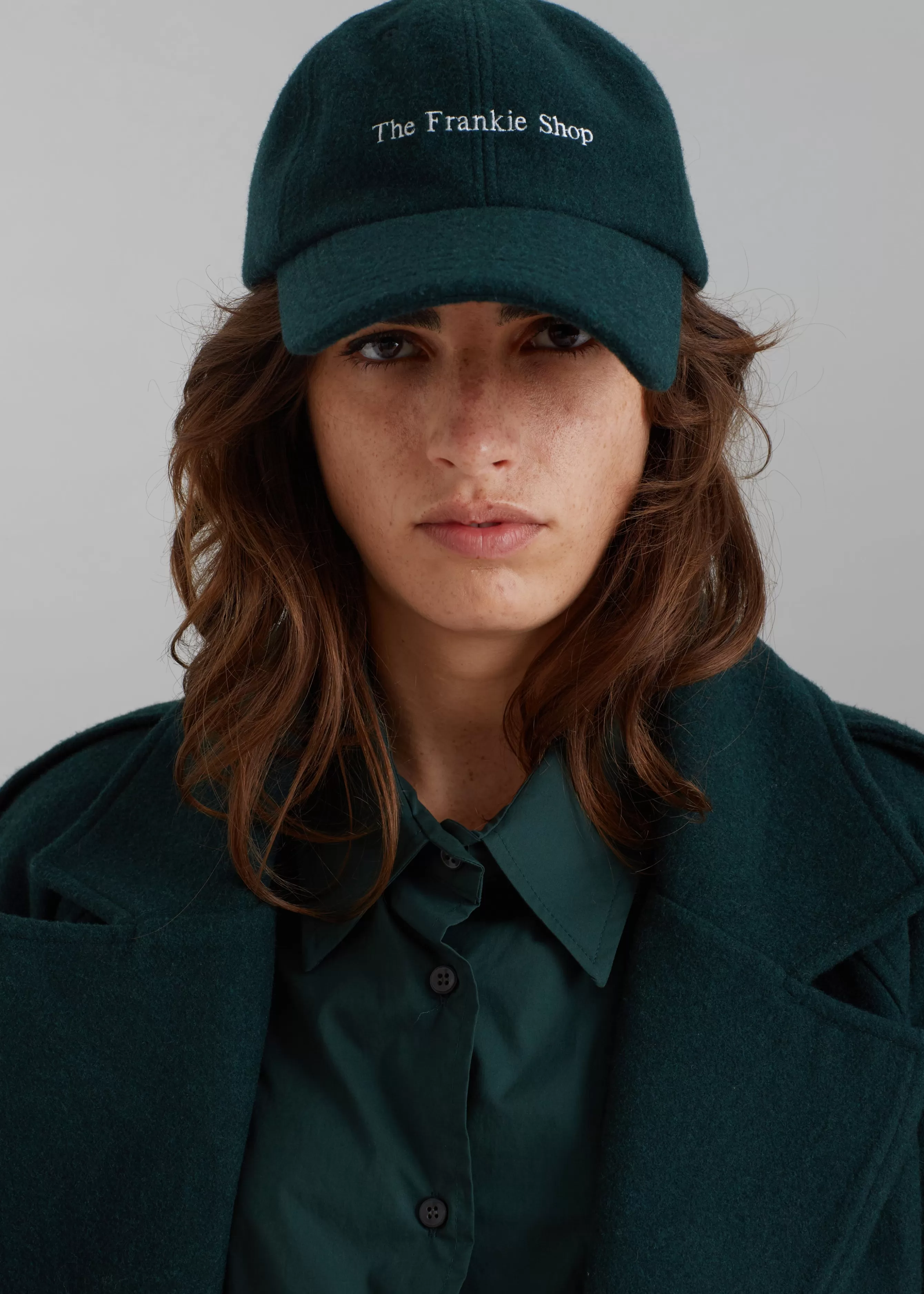 Women The Frankie Shop Frankie Wool Baseball Cap