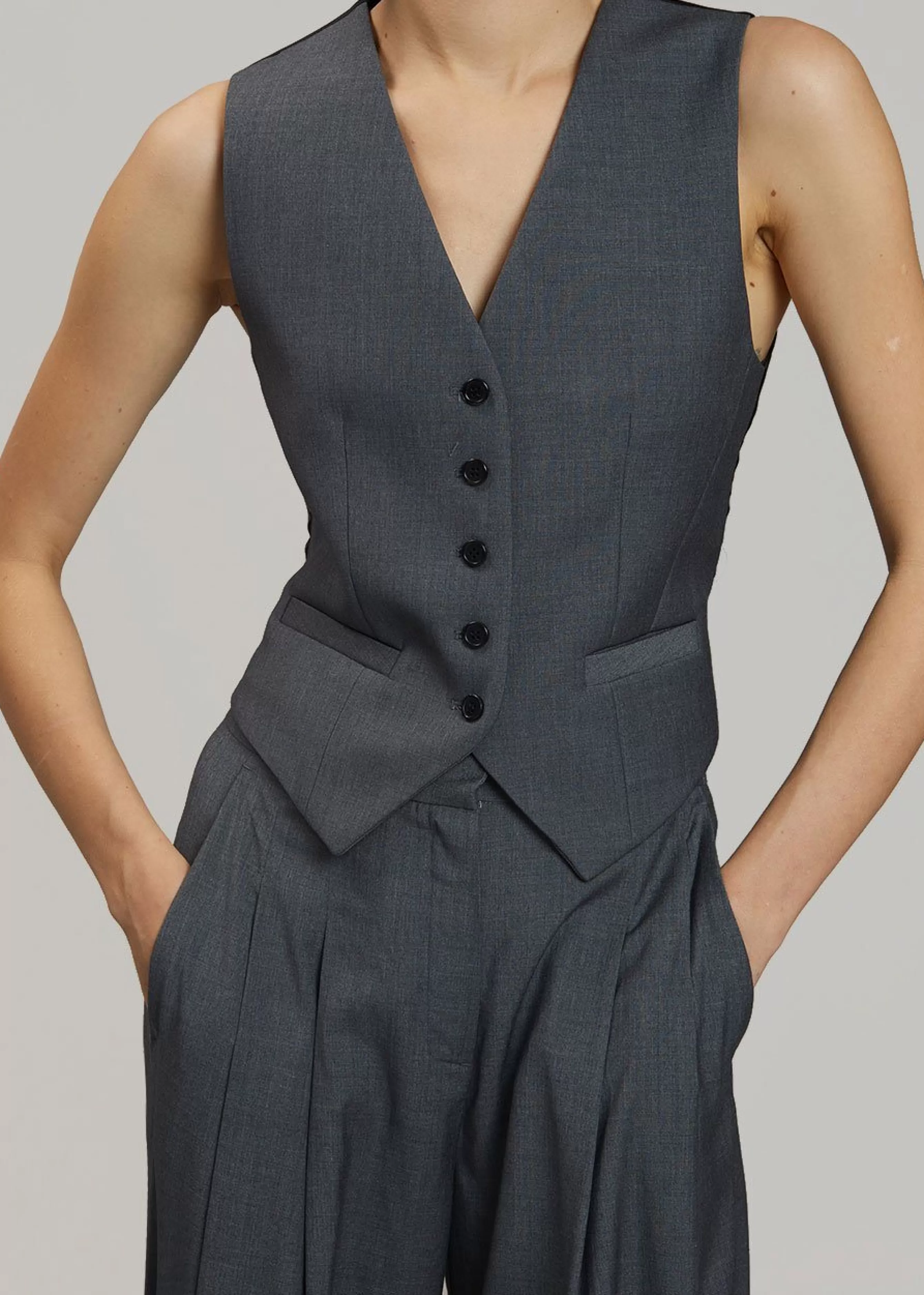 Women The Frankie Shop Gelso Waistcoat