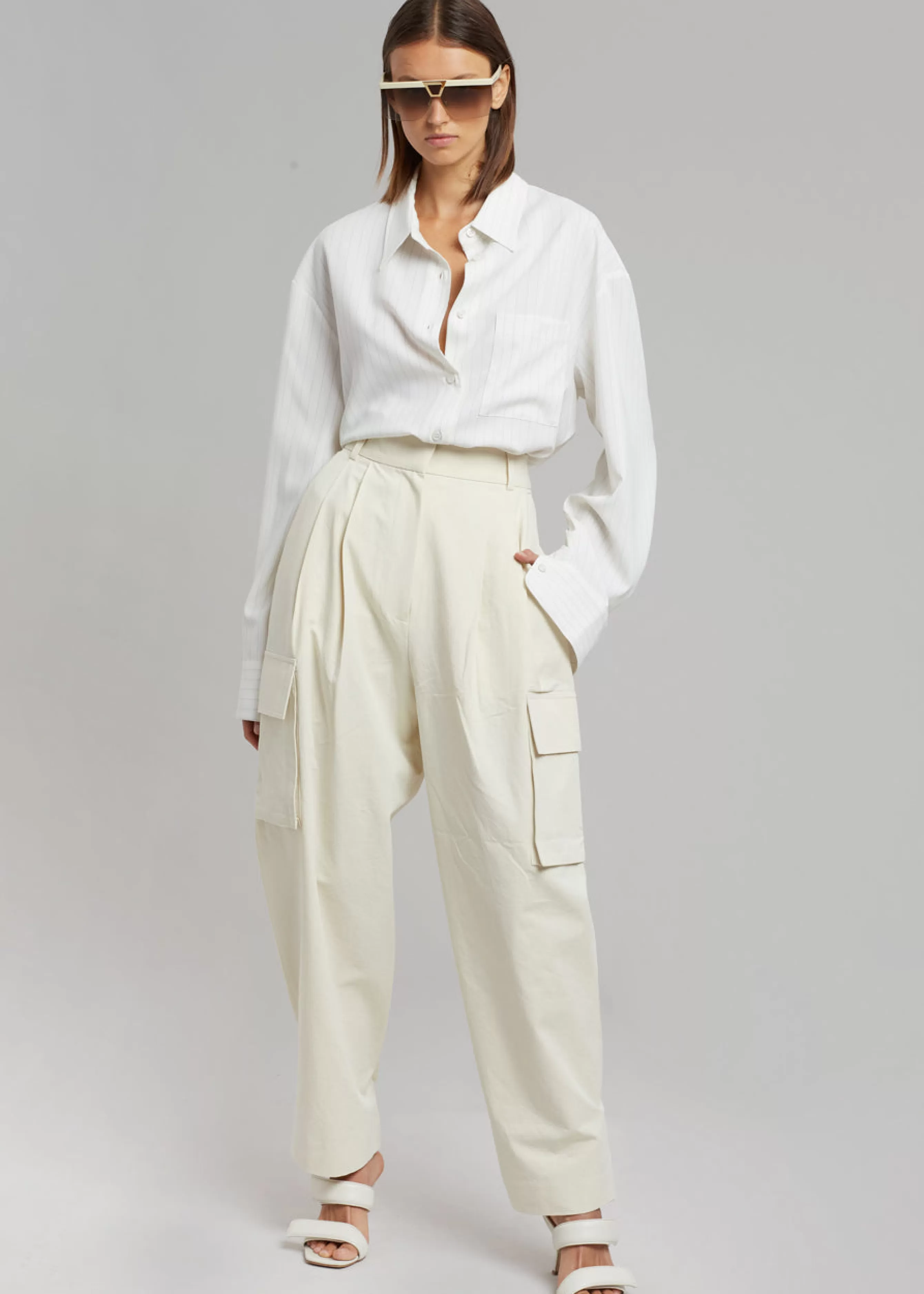 Women The Frankie Shop Gianna Cargo Pants