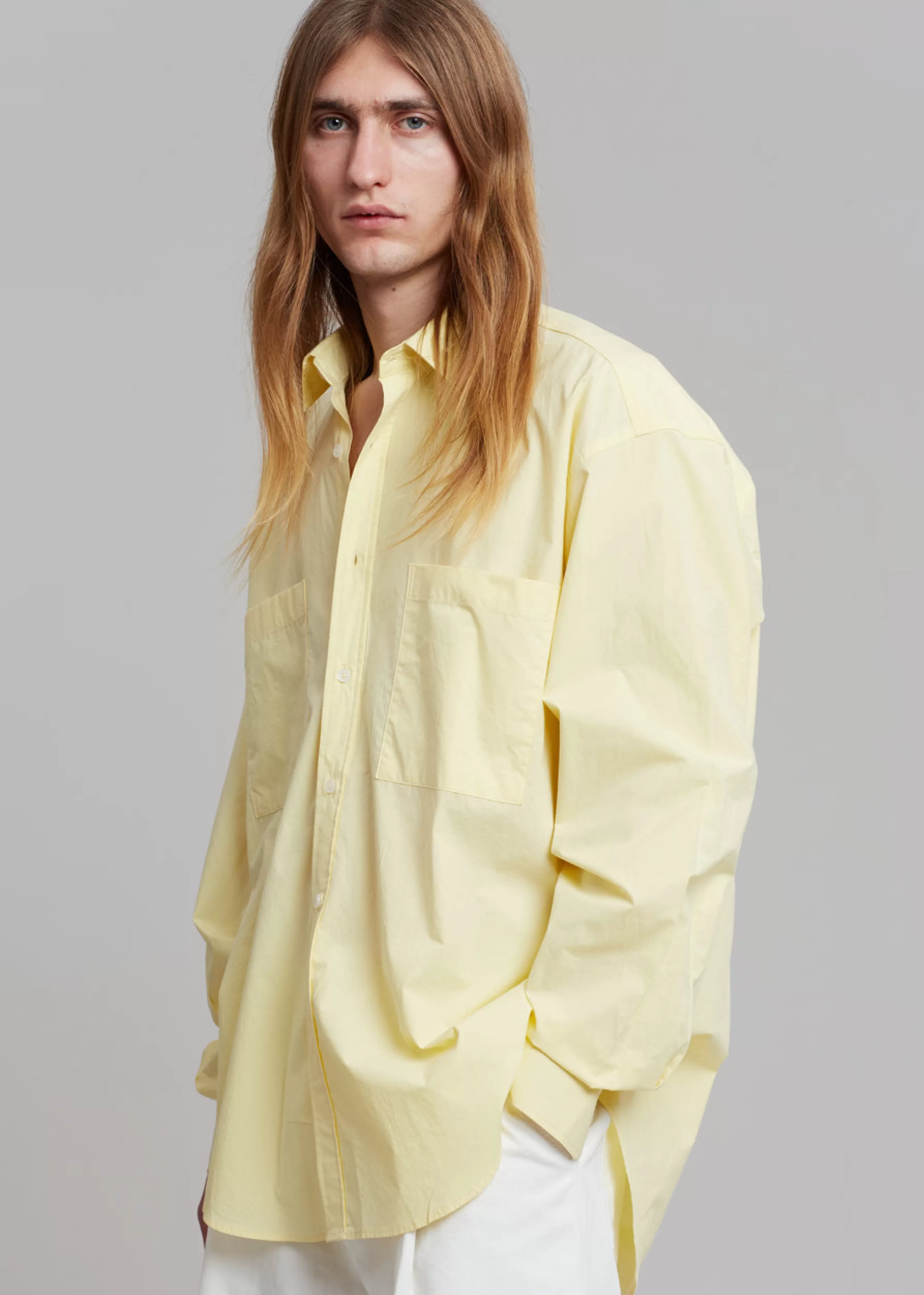 Men The Frankie Shop Gus Oversized Shirt