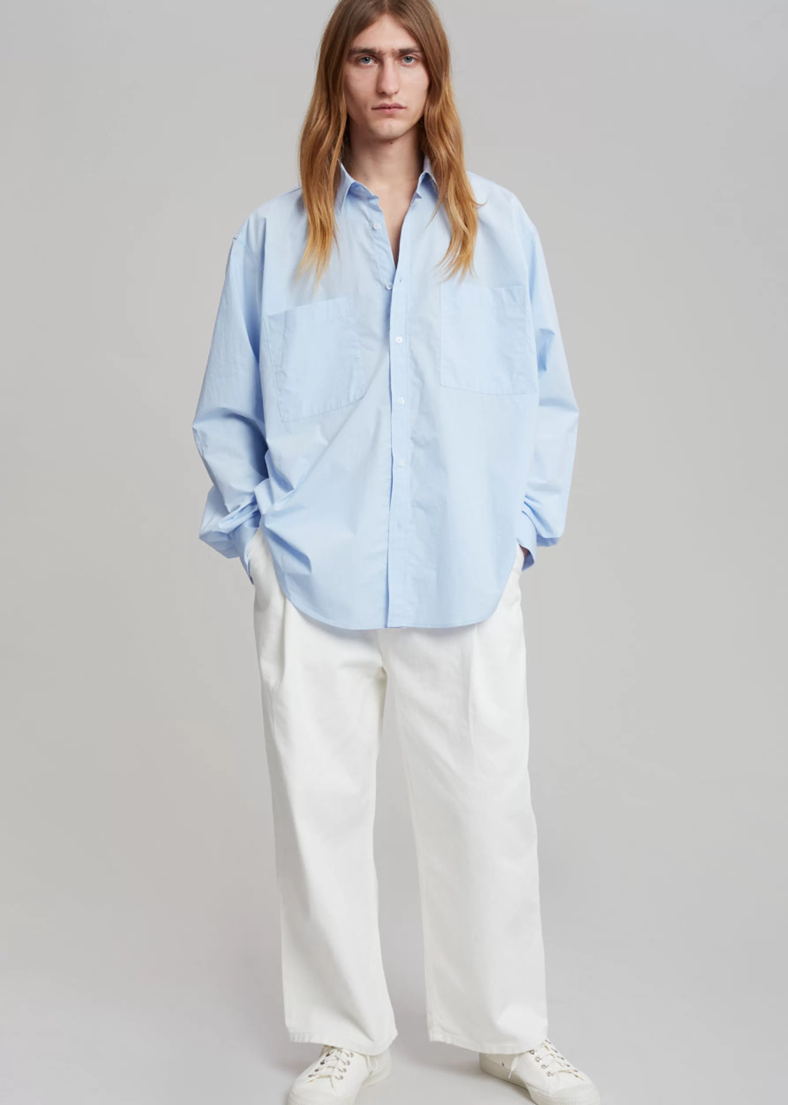 Men The Frankie Shop Gus Oversized Shirt