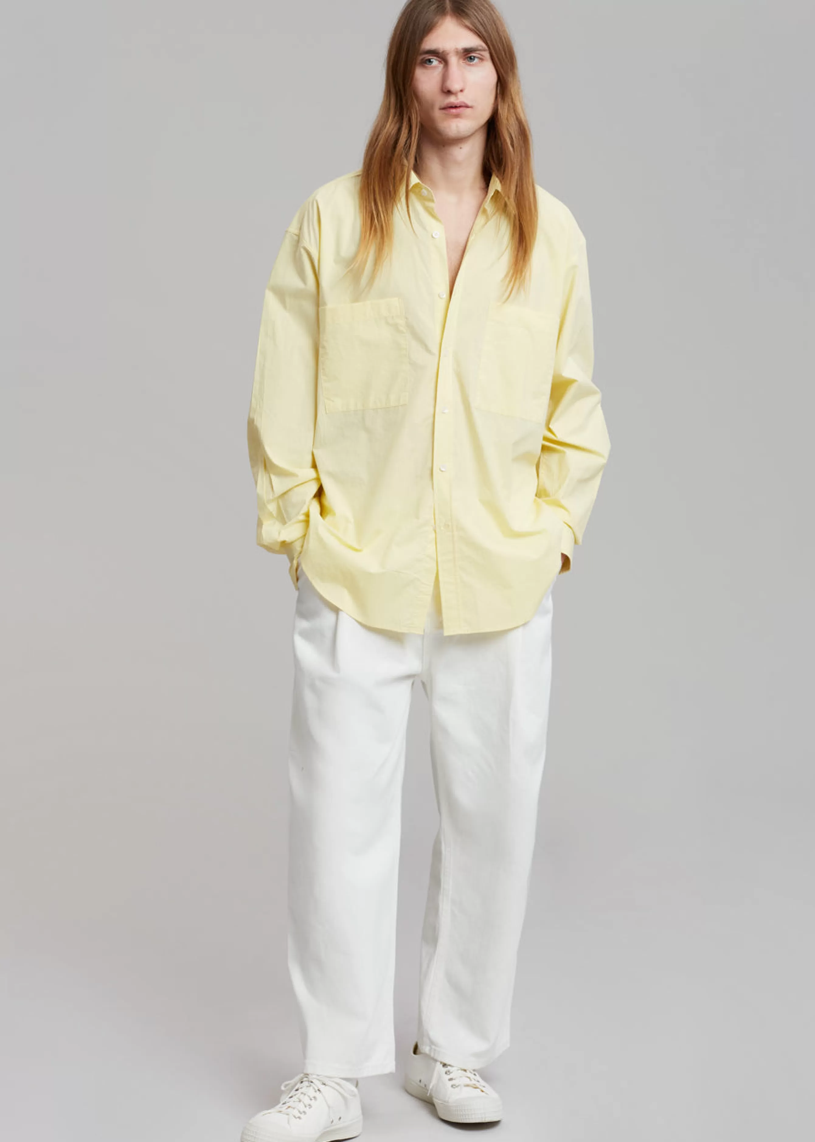 Men The Frankie Shop Gus Oversized Shirt