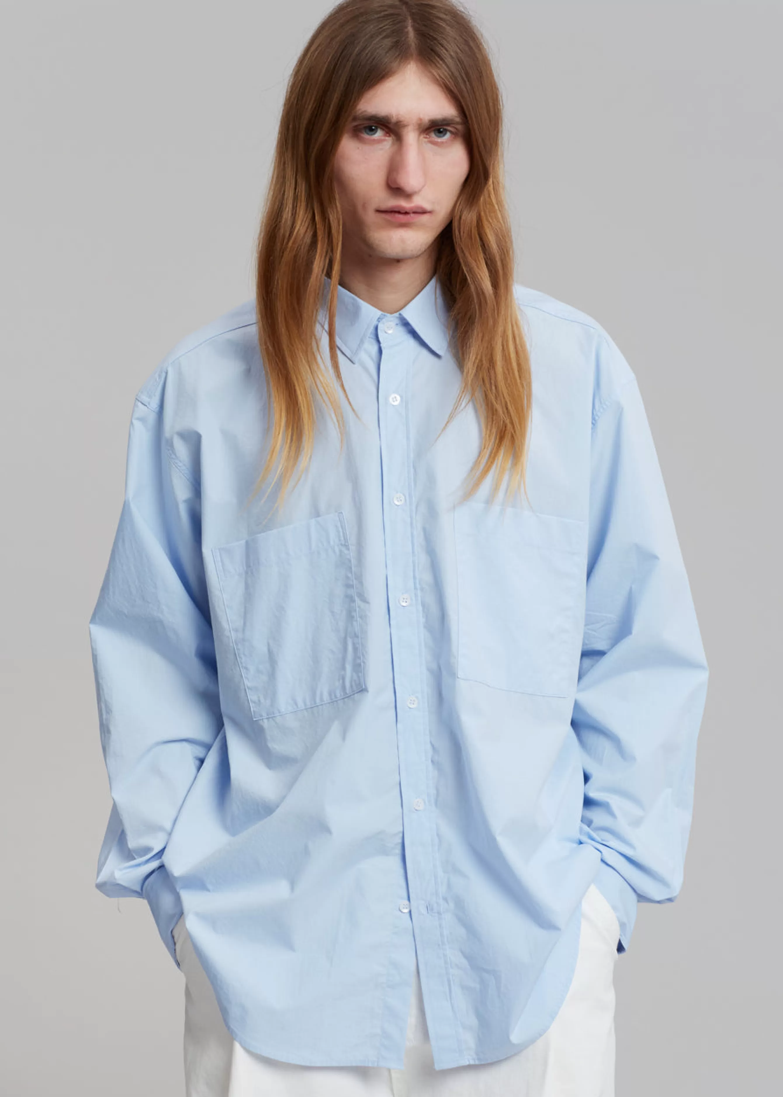 Men The Frankie Shop Gus Oversized Shirt