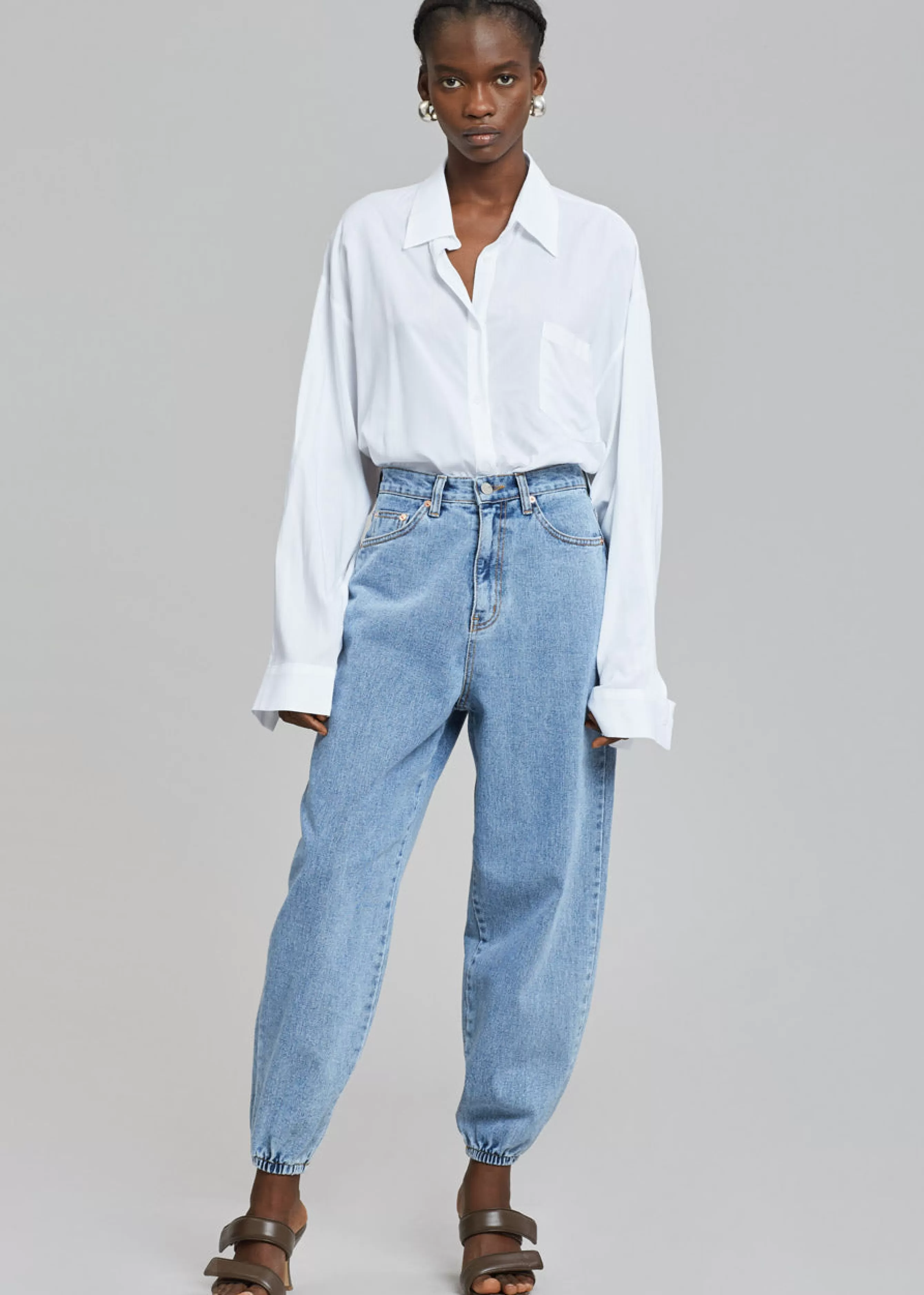 Women The Frankie Shop Hutch Denim Jogger