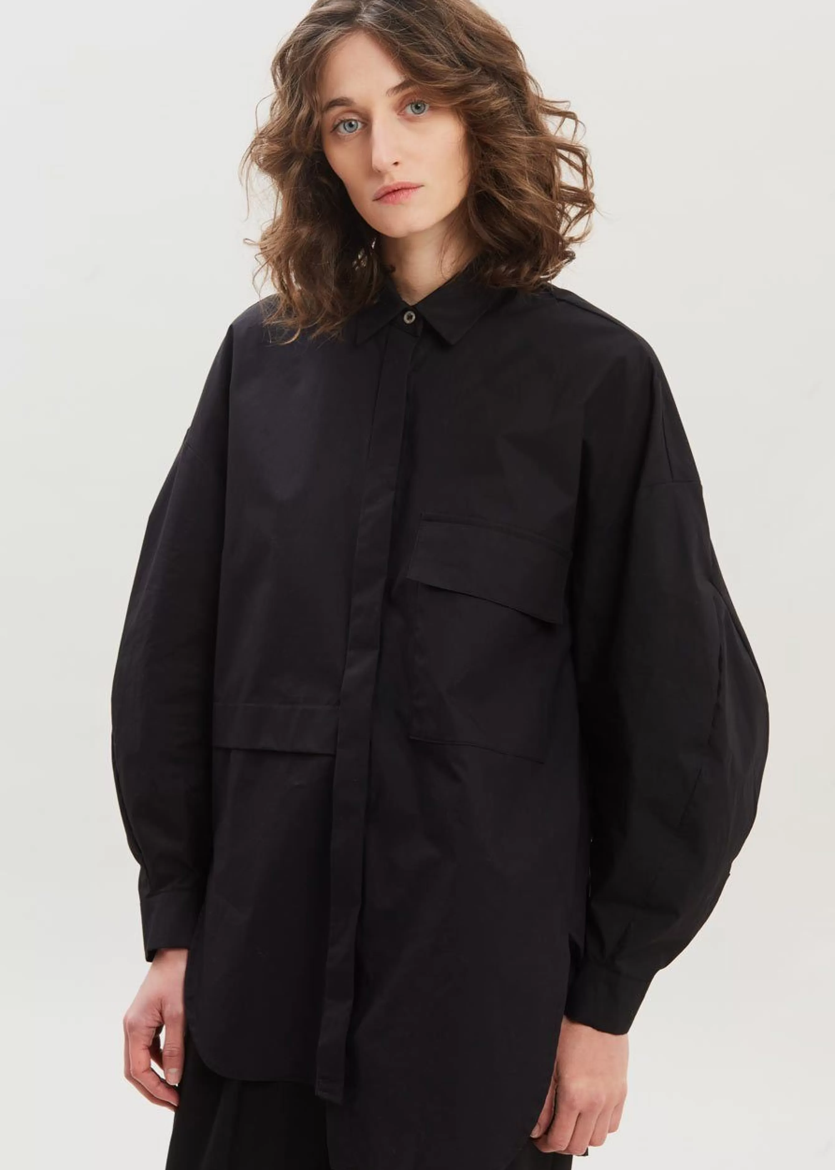 Women The Frankie Shop Ingrid Balloon Sleeve Shirt