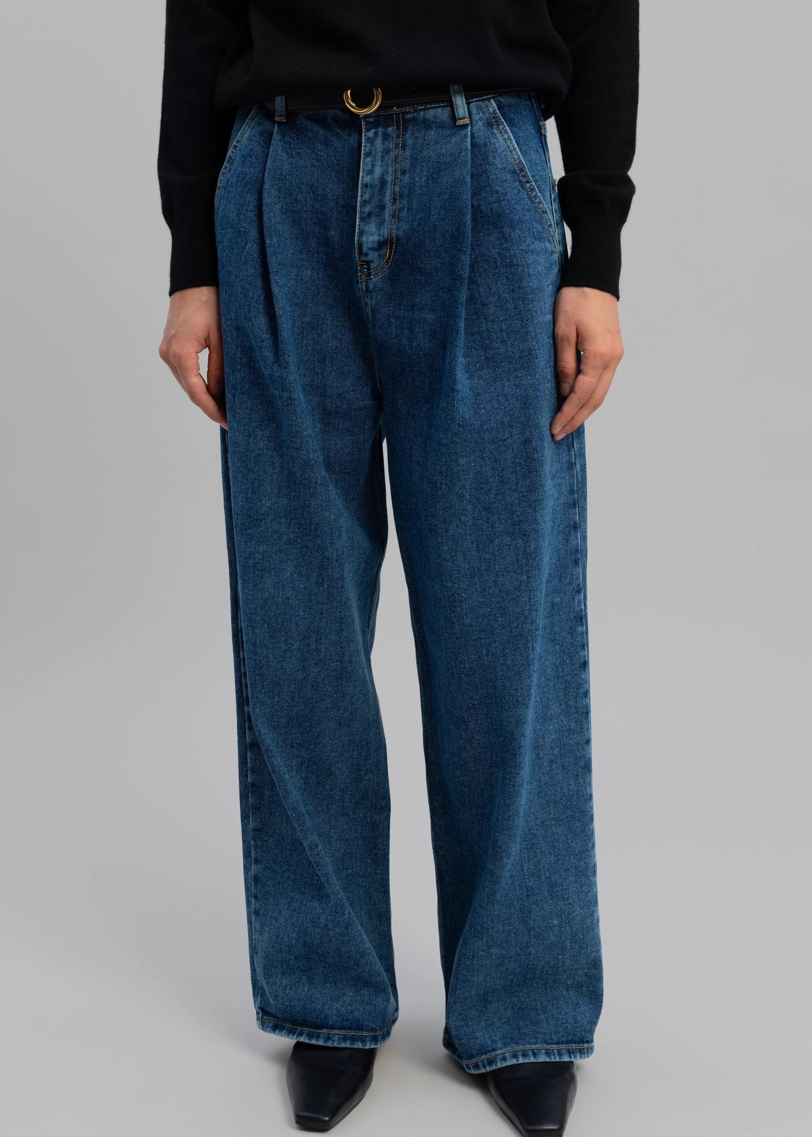 Women The Frankie Shop Isabella Denim Pants