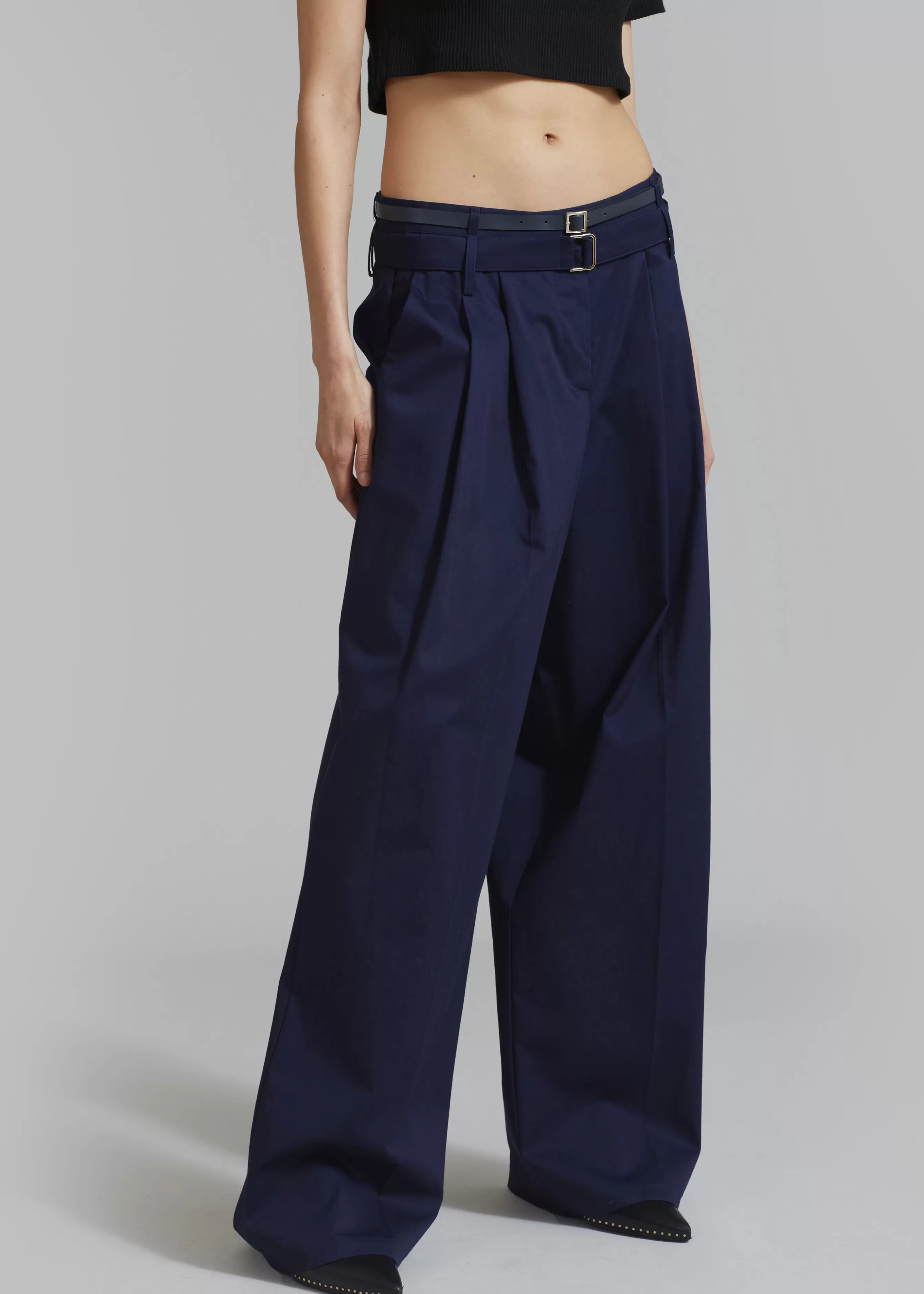 Women The Frankie Shop Joan Double Belted Pants