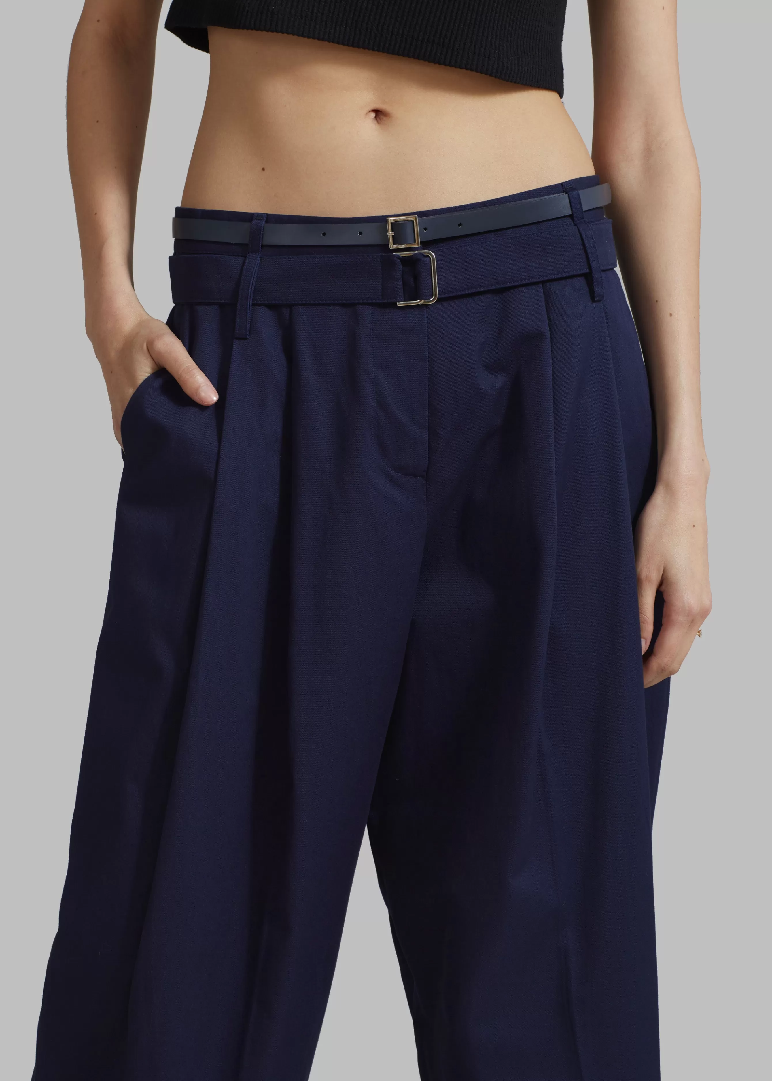 Women The Frankie Shop Joan Double Belted Pants