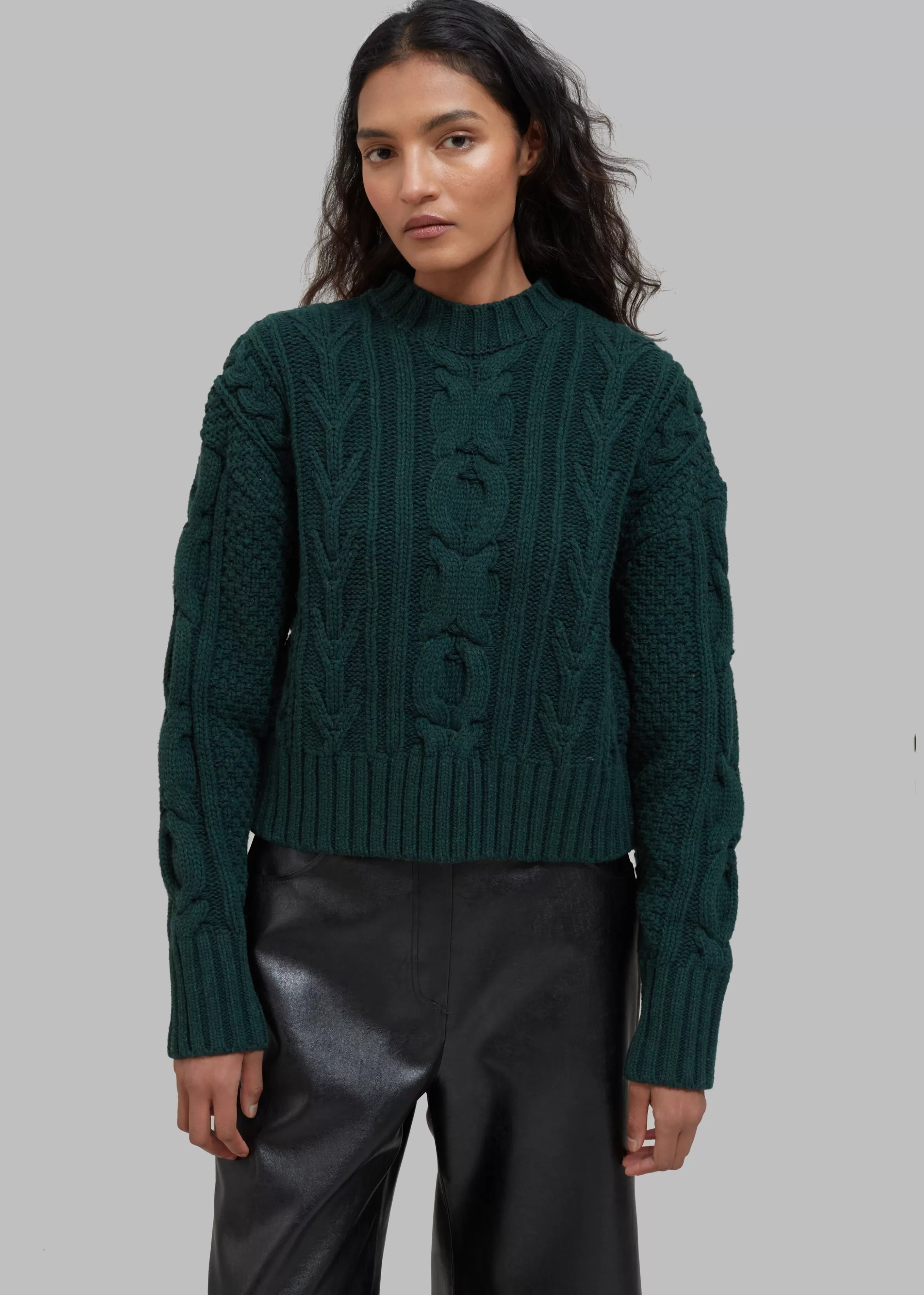 Women The Frankie Shop Johel Braided Sweater