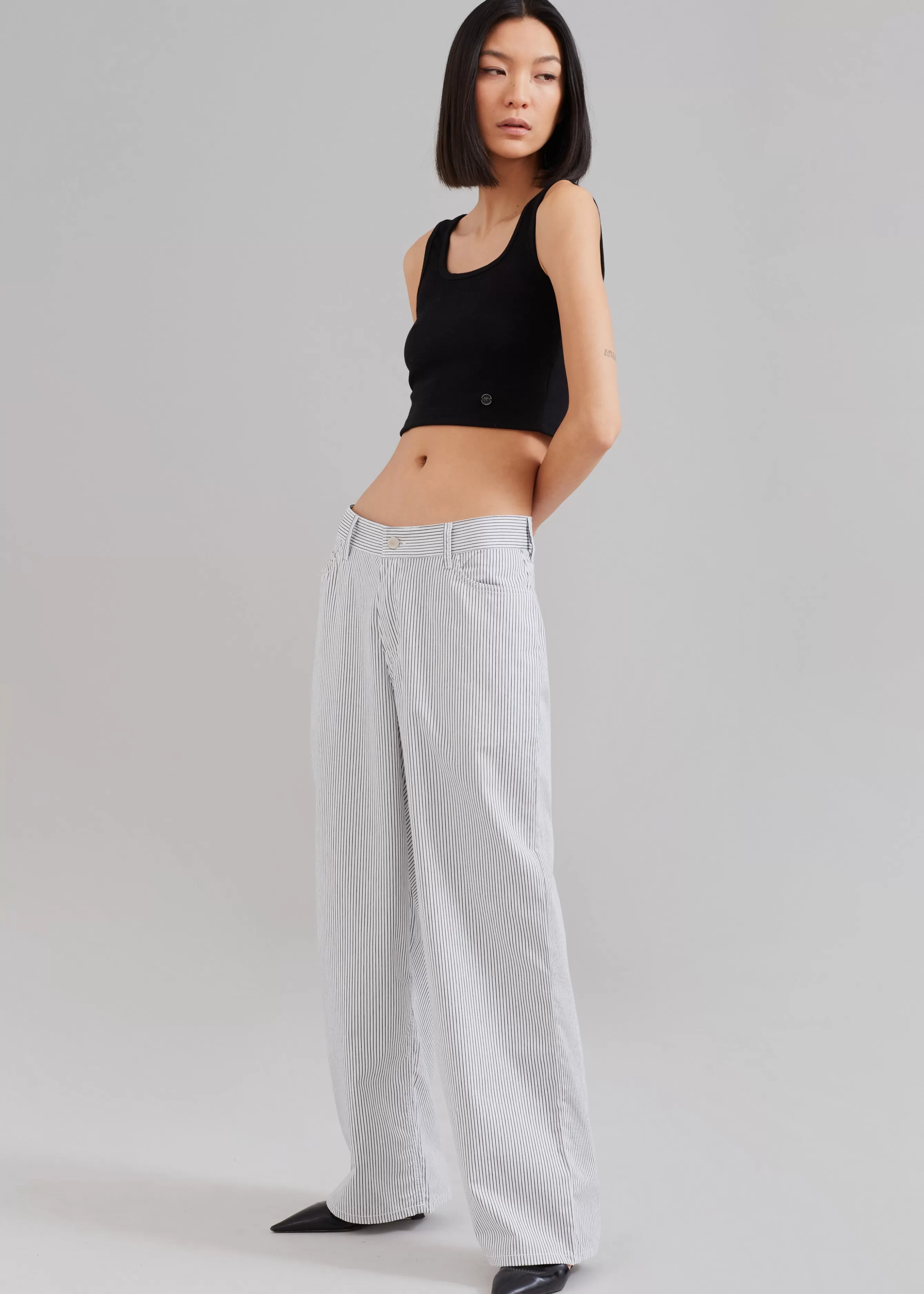 Women The Frankie Shop Kaline White Pants