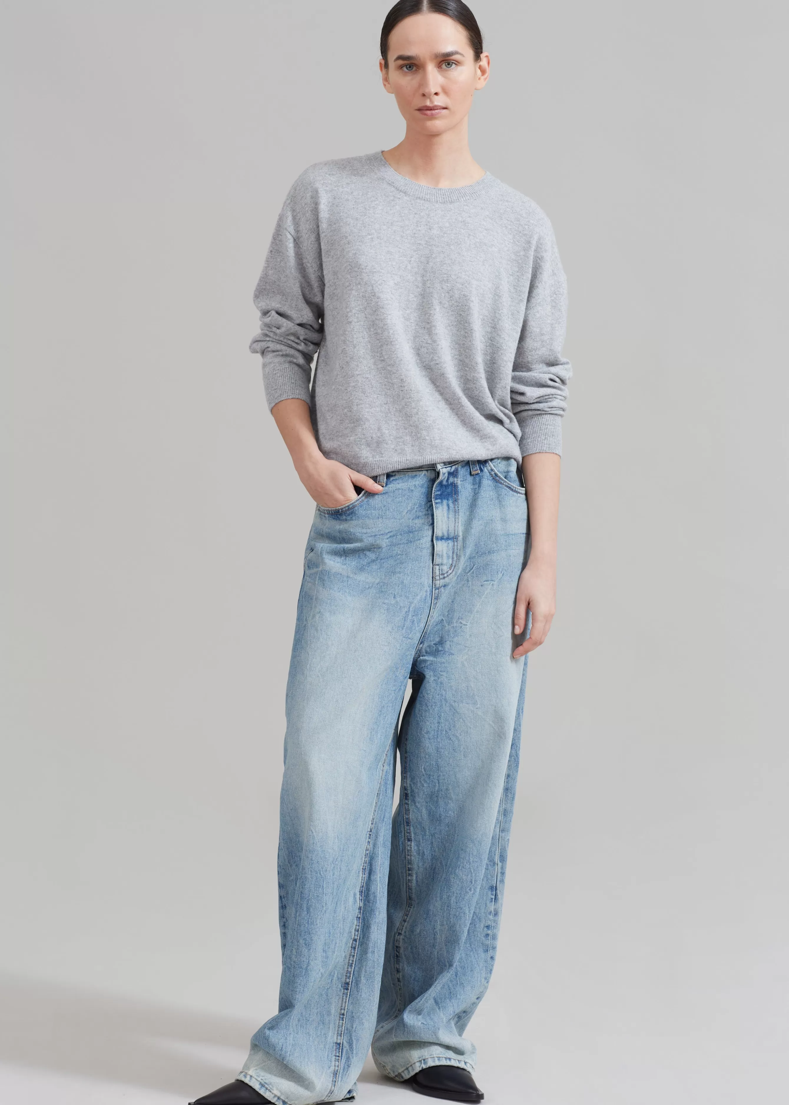 Men The Frankie Shop Kane Wide Jeans