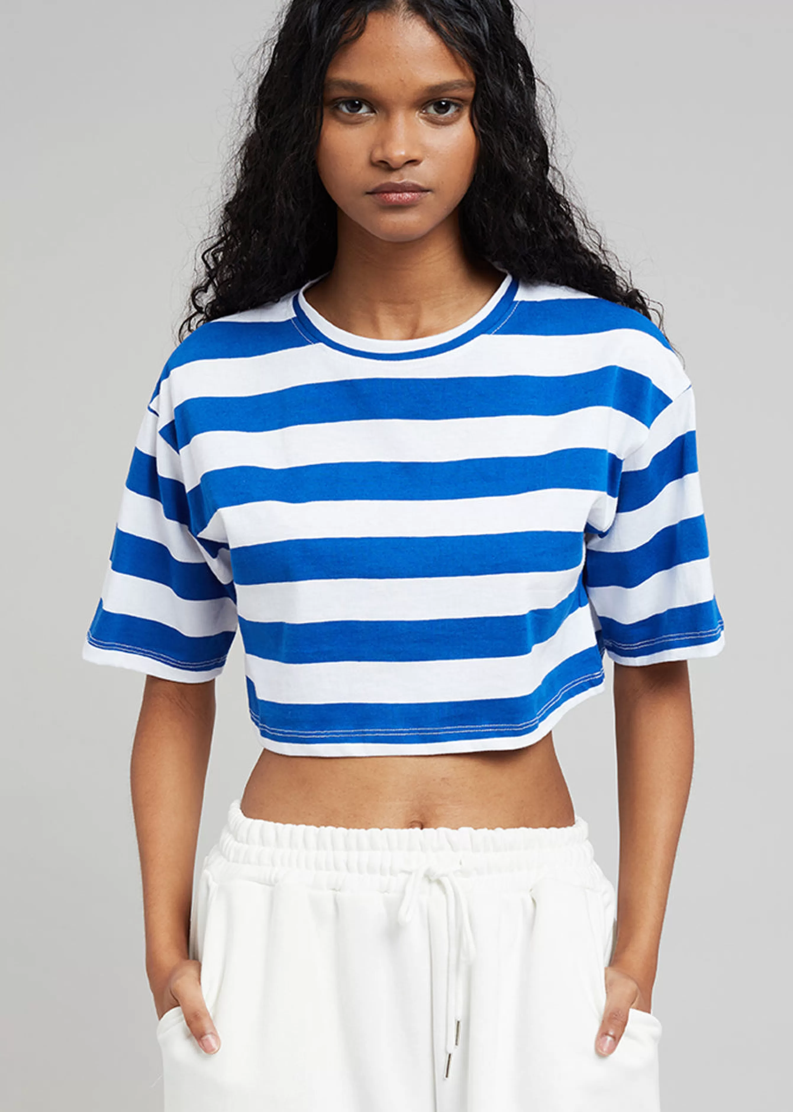 Women The Frankie Shop Karina Cropped T-Shirt