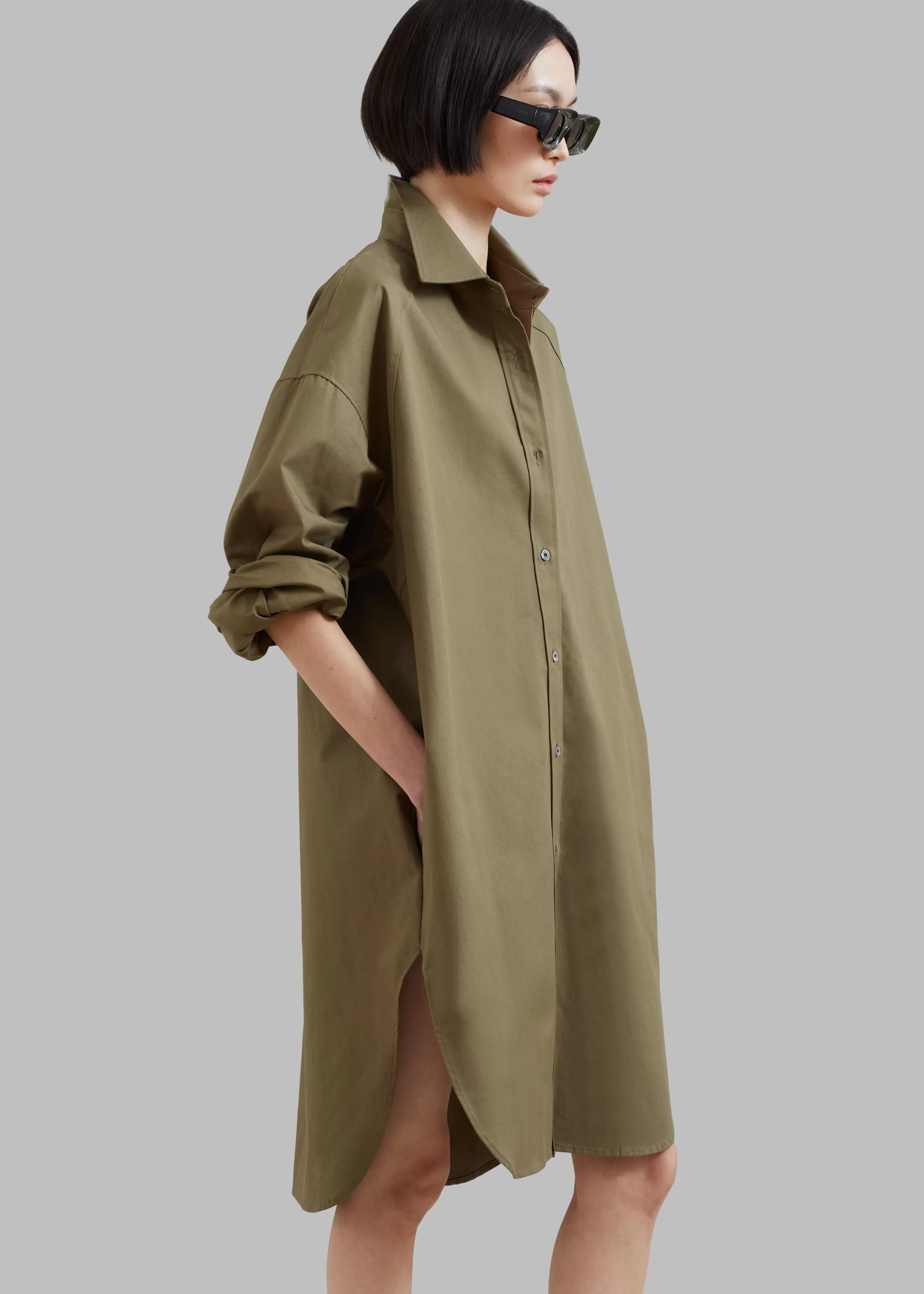 Women The Frankie Shop Karole Shirt Dress