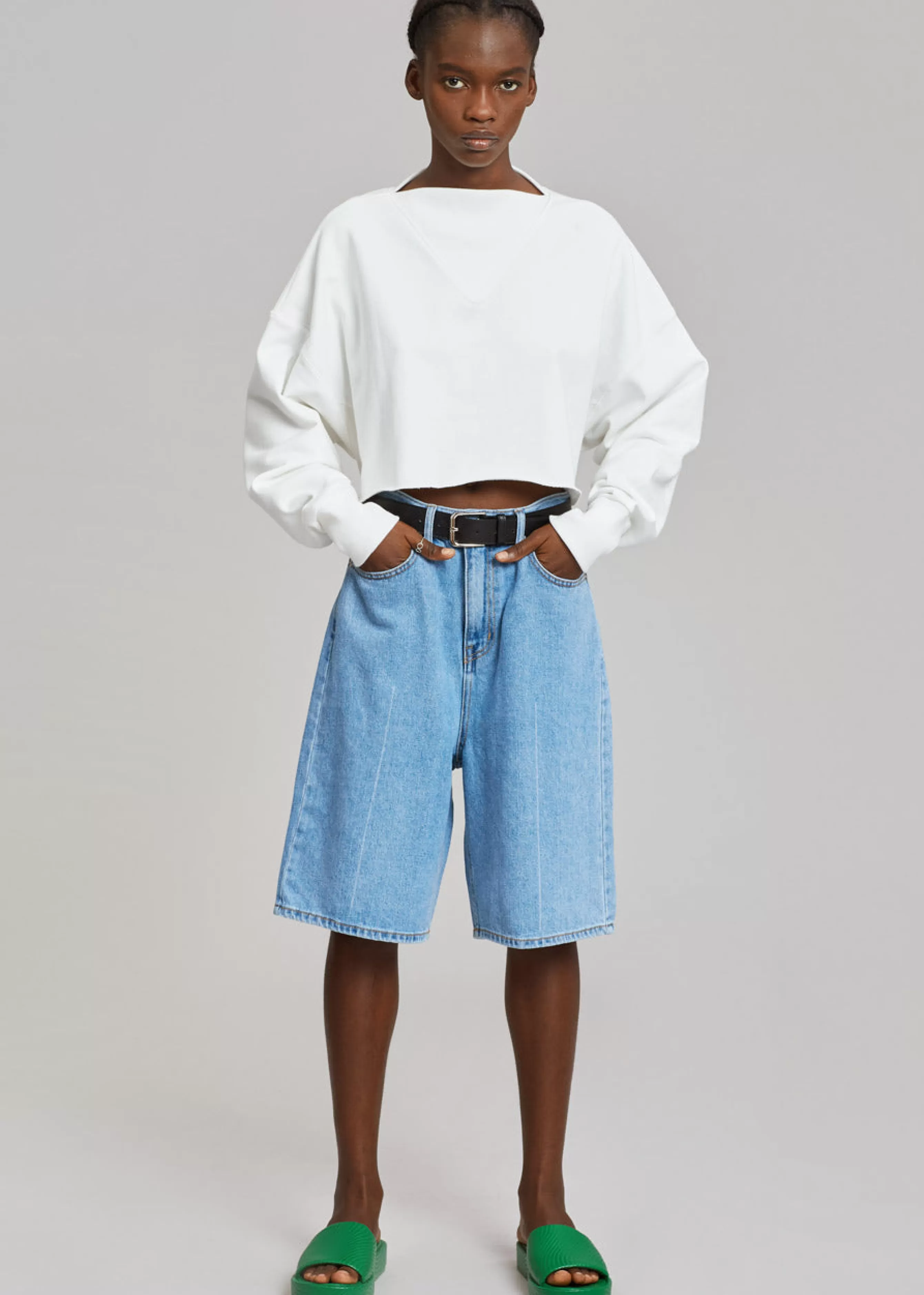 Women The Frankie Shop Kyra Denim Short