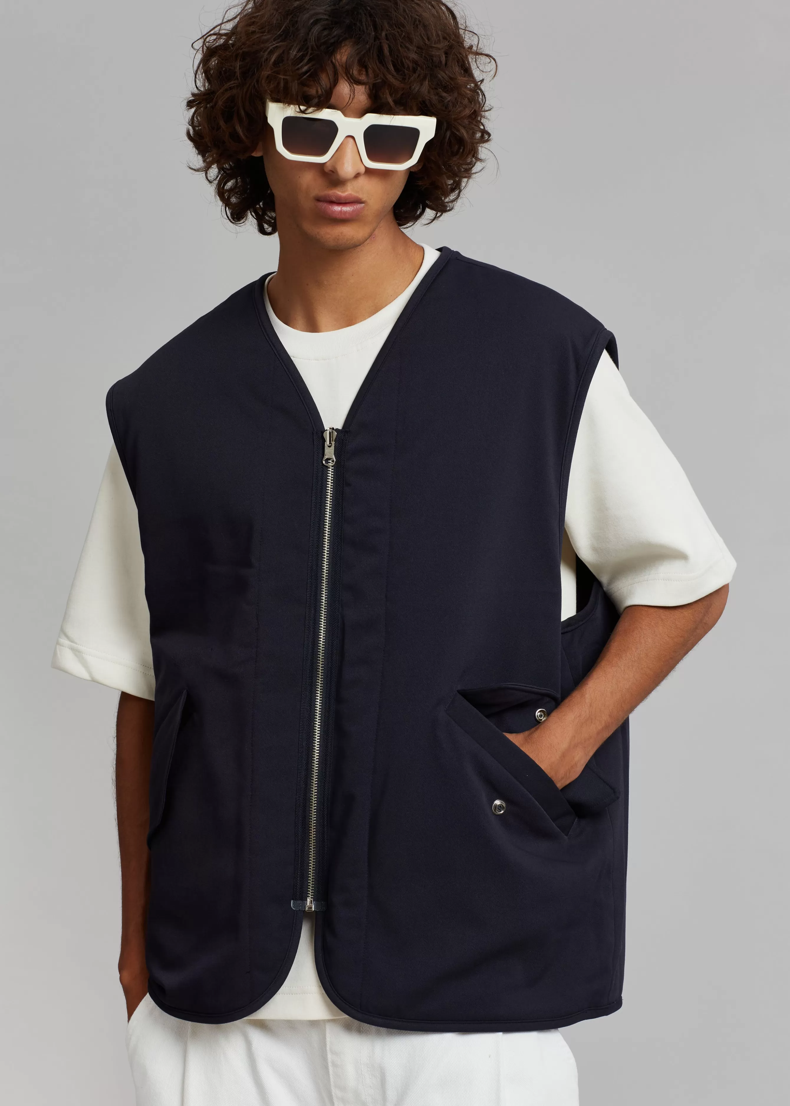 Men The Frankie Shop Lant Reversible Vest