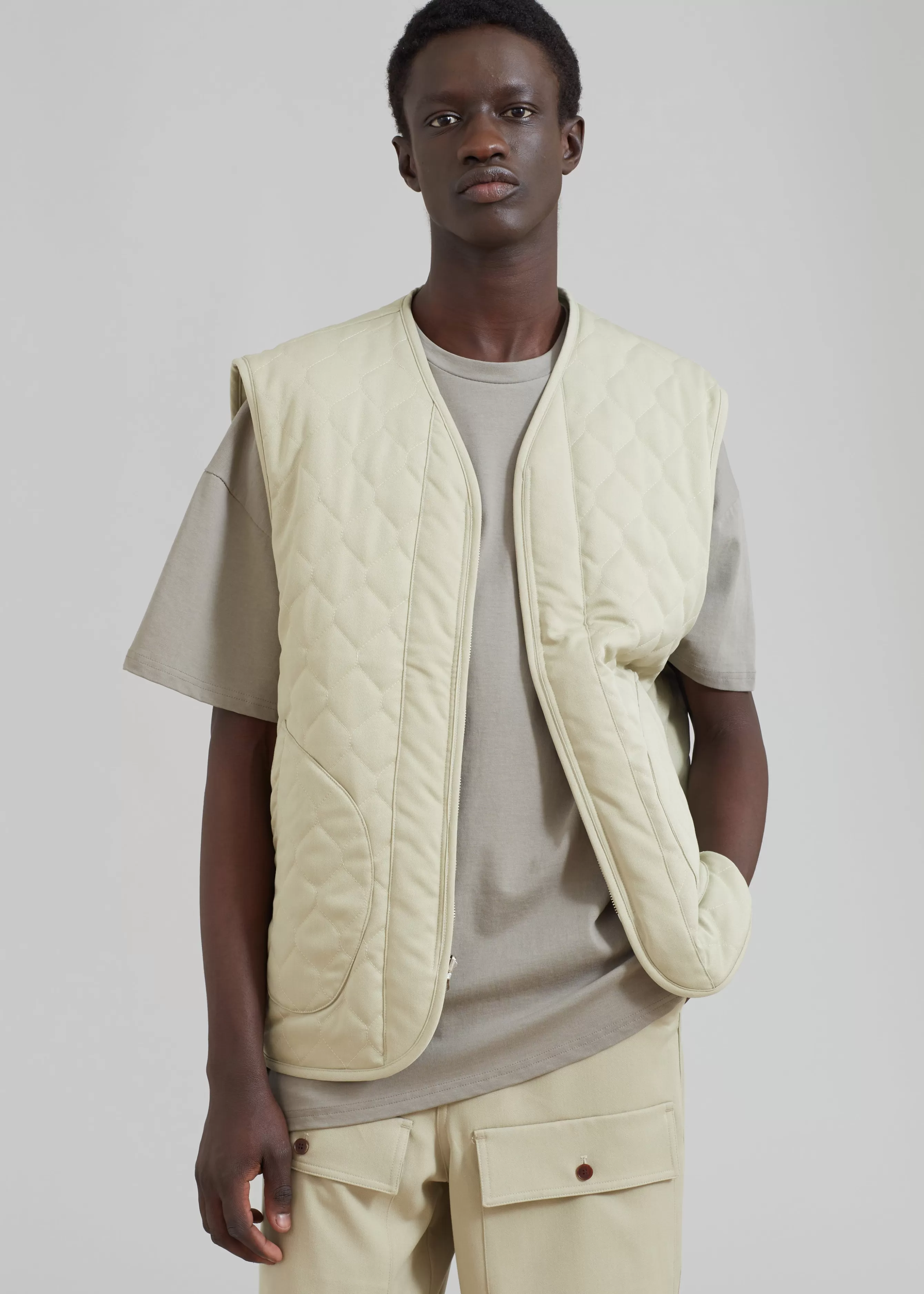 Men The Frankie Shop Lant Reversible Vest