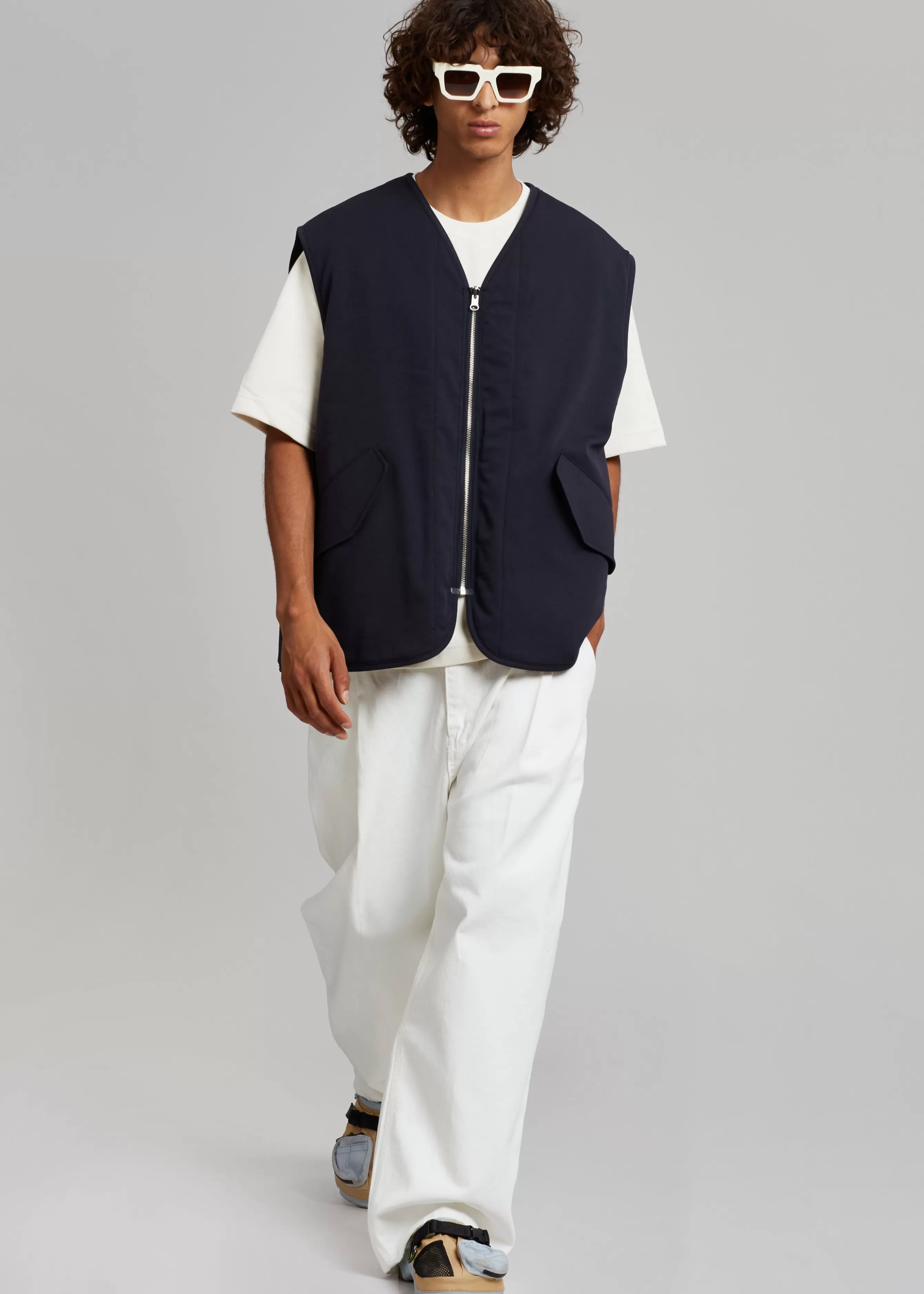 Men The Frankie Shop Lant Reversible Vest